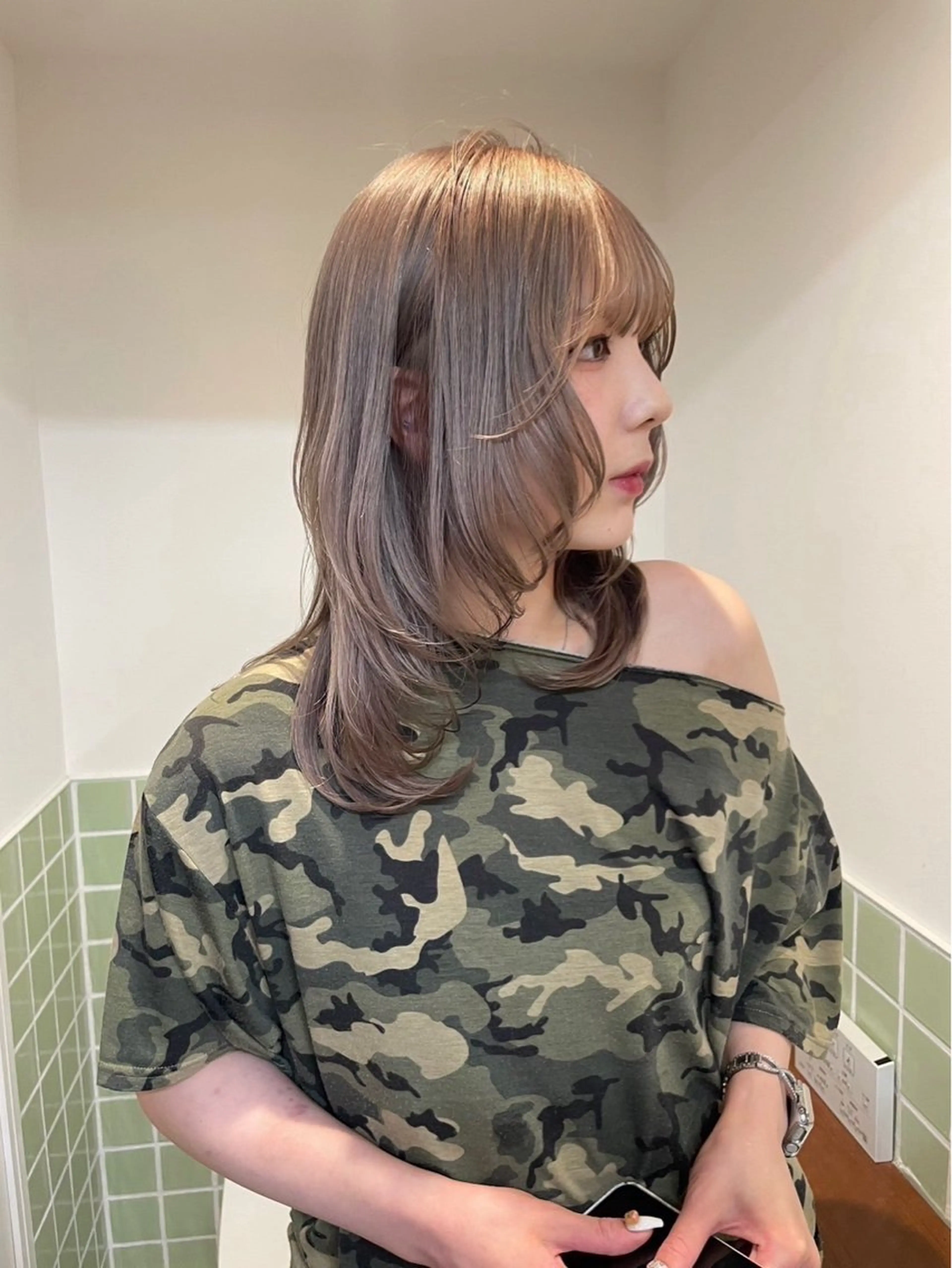 ロング カラー ヘアカラー 🍒暖色カラー🍒 渋谷/YUUのヘアスタイル