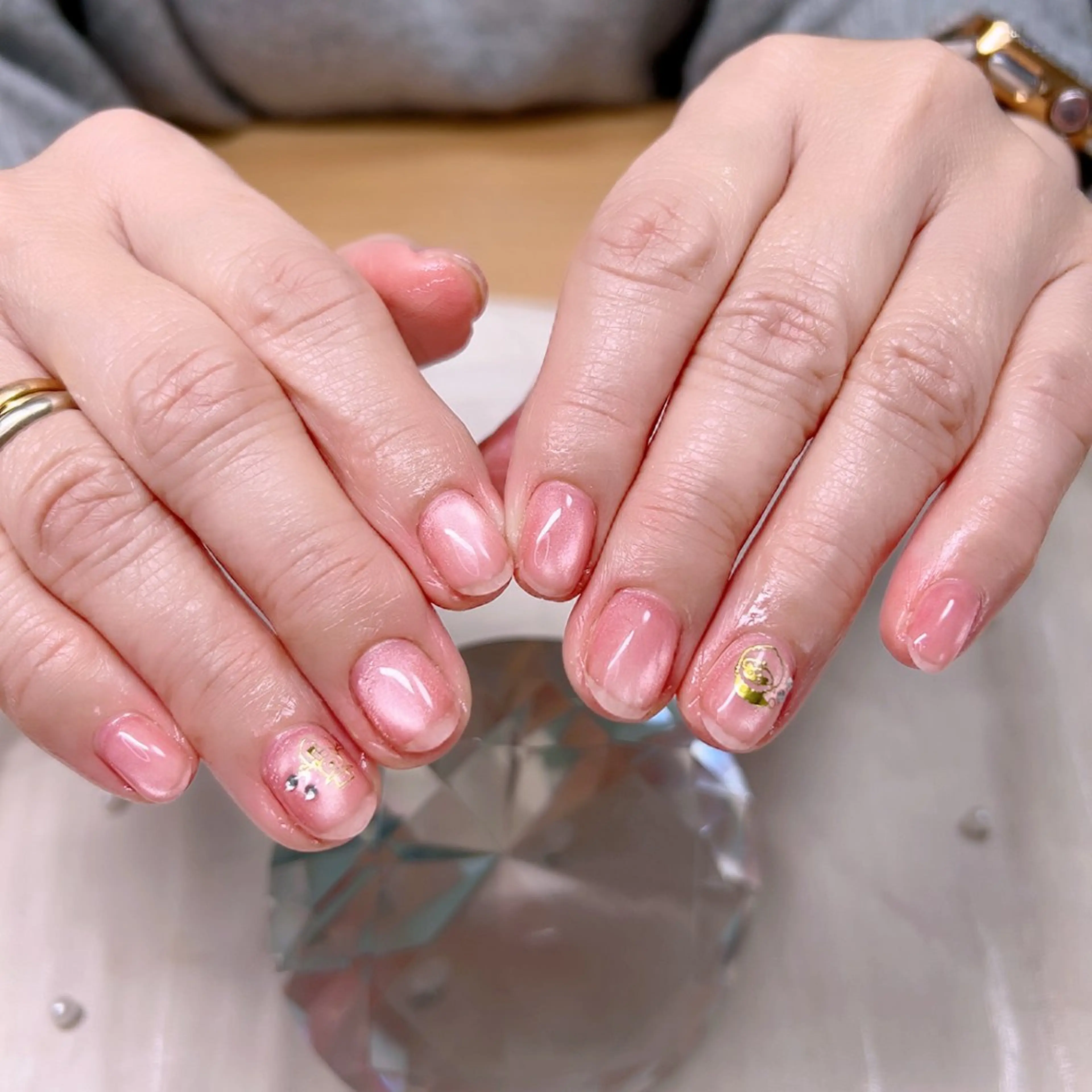 ネイル オフィスネイル ワンカラーネイル Cute Tips nailのネイルデザイン