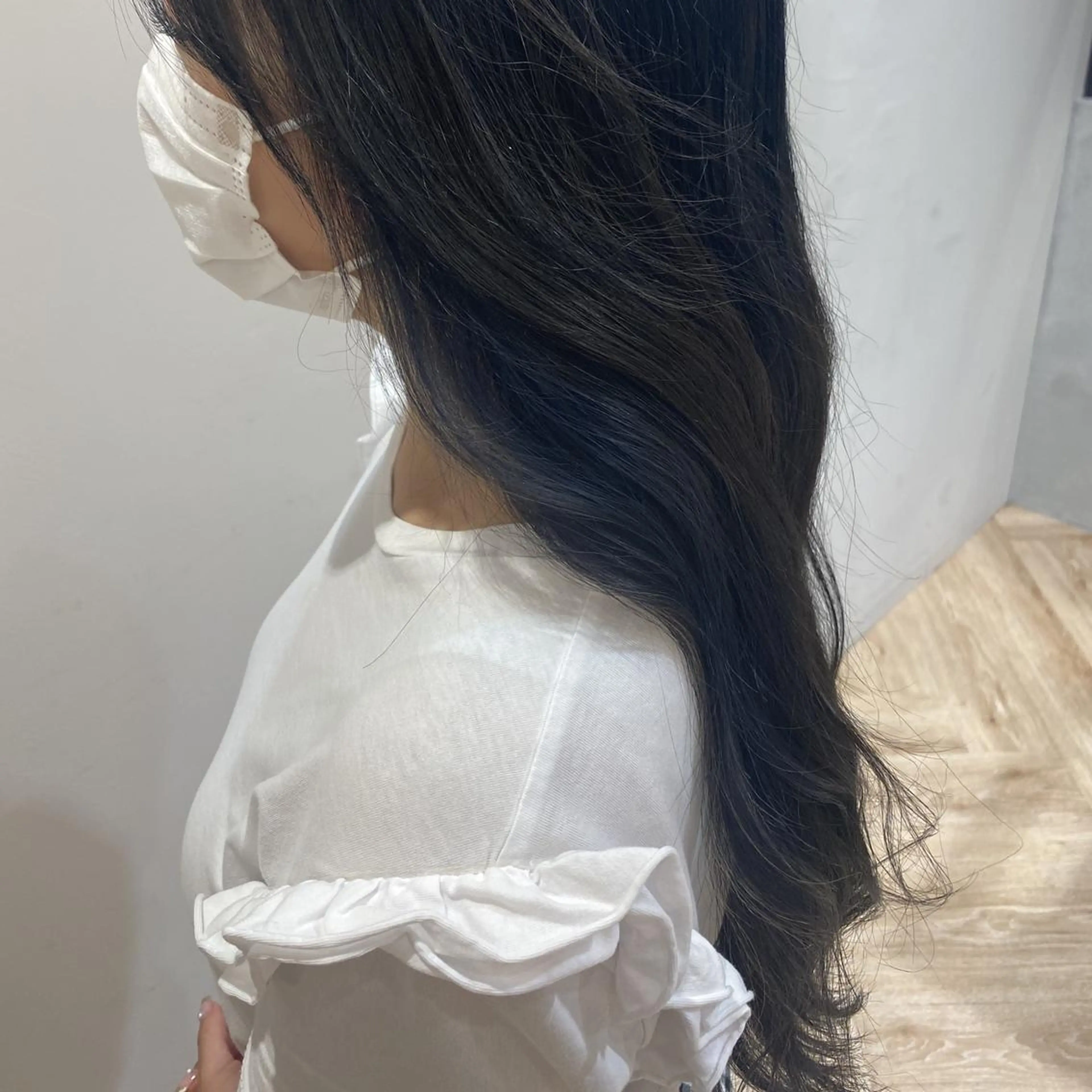 ロング カラー カット ヘアカラー 髪質改善　ブリーチ ｆｉｔｉ横須賀中央のヘアスタイル