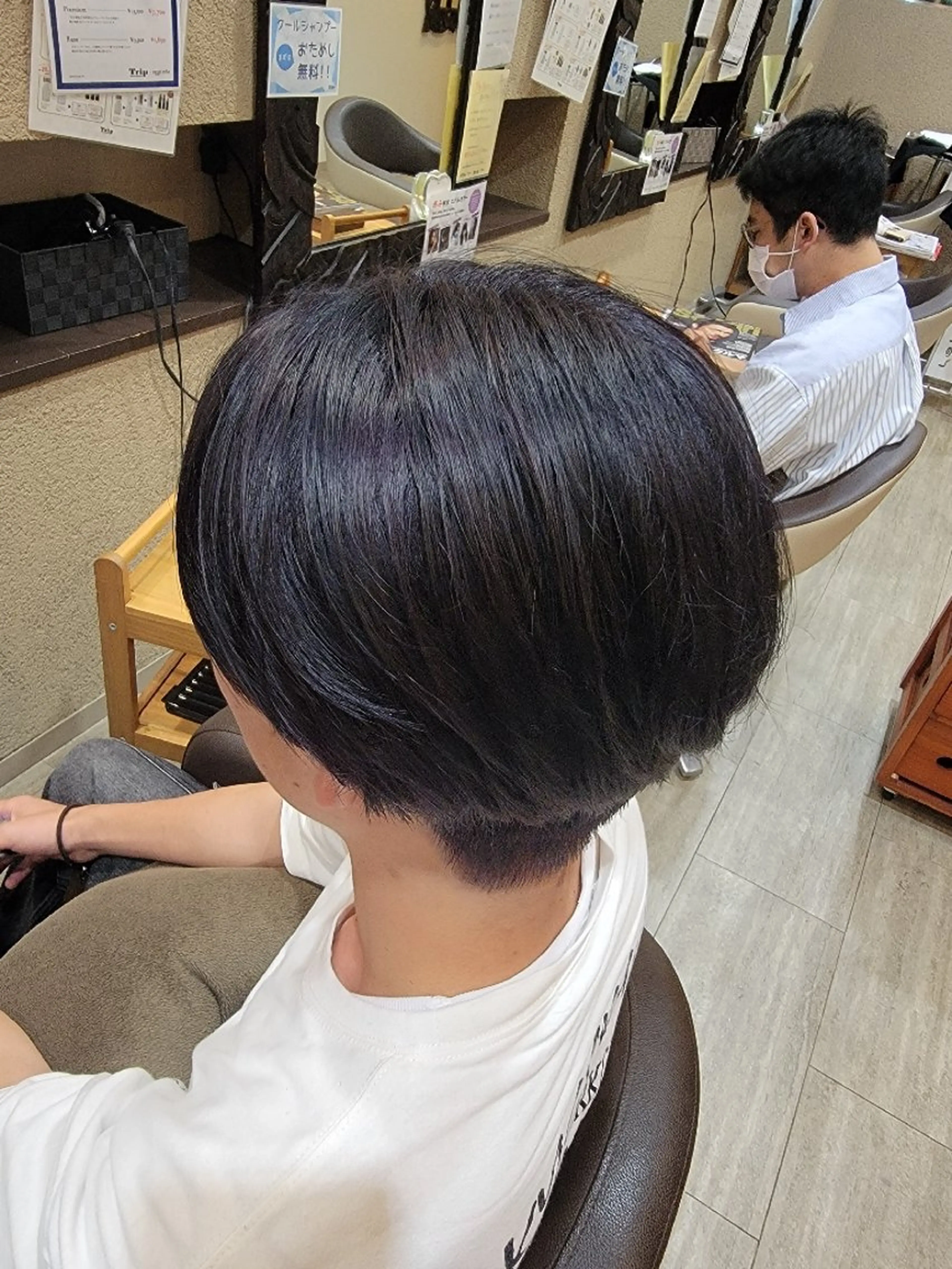 メンズ ヘアカラー 山田 周のヘアスタイル