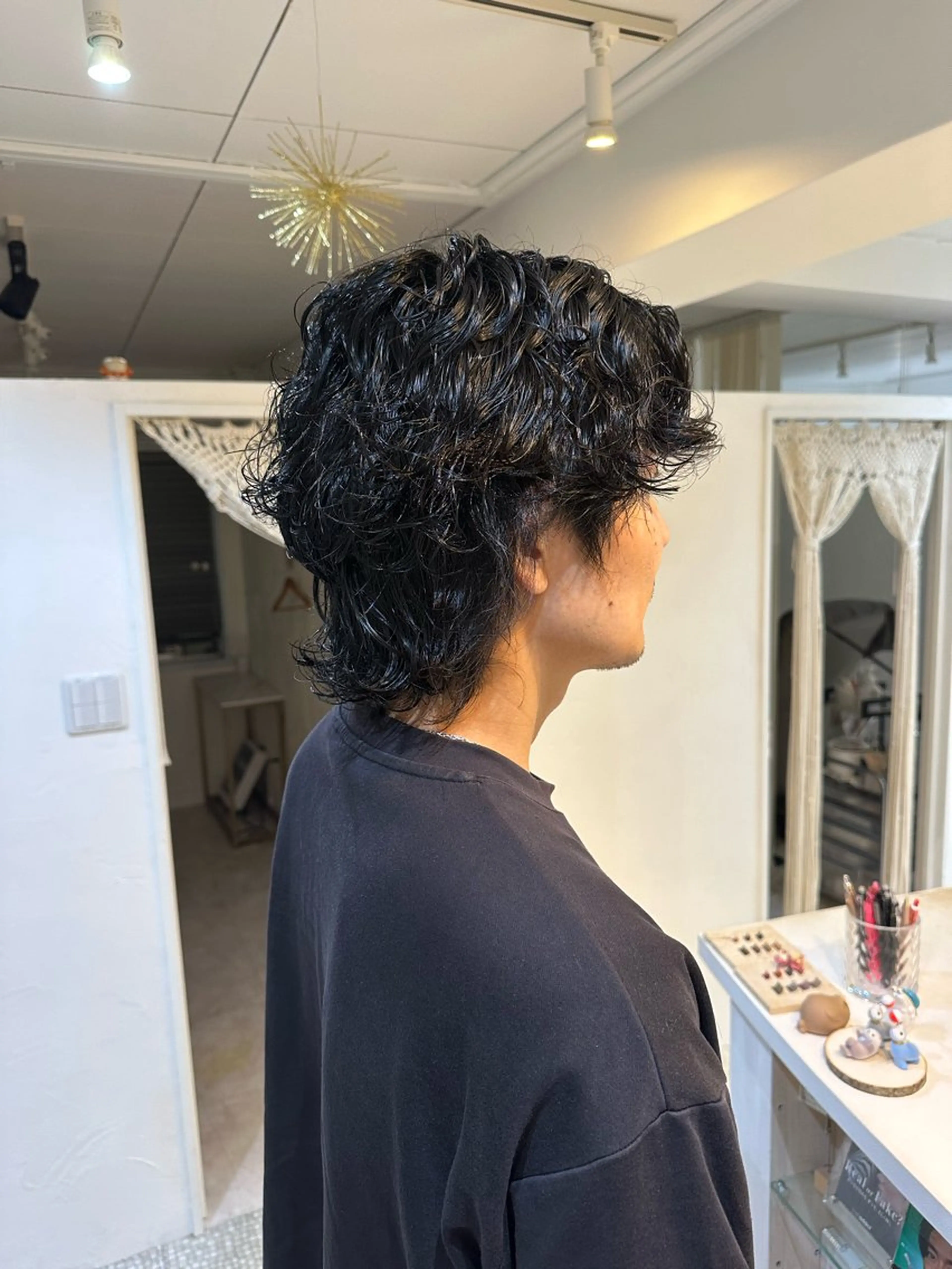 パーマ メンズ あしかが ゆいとのヘアスタイル