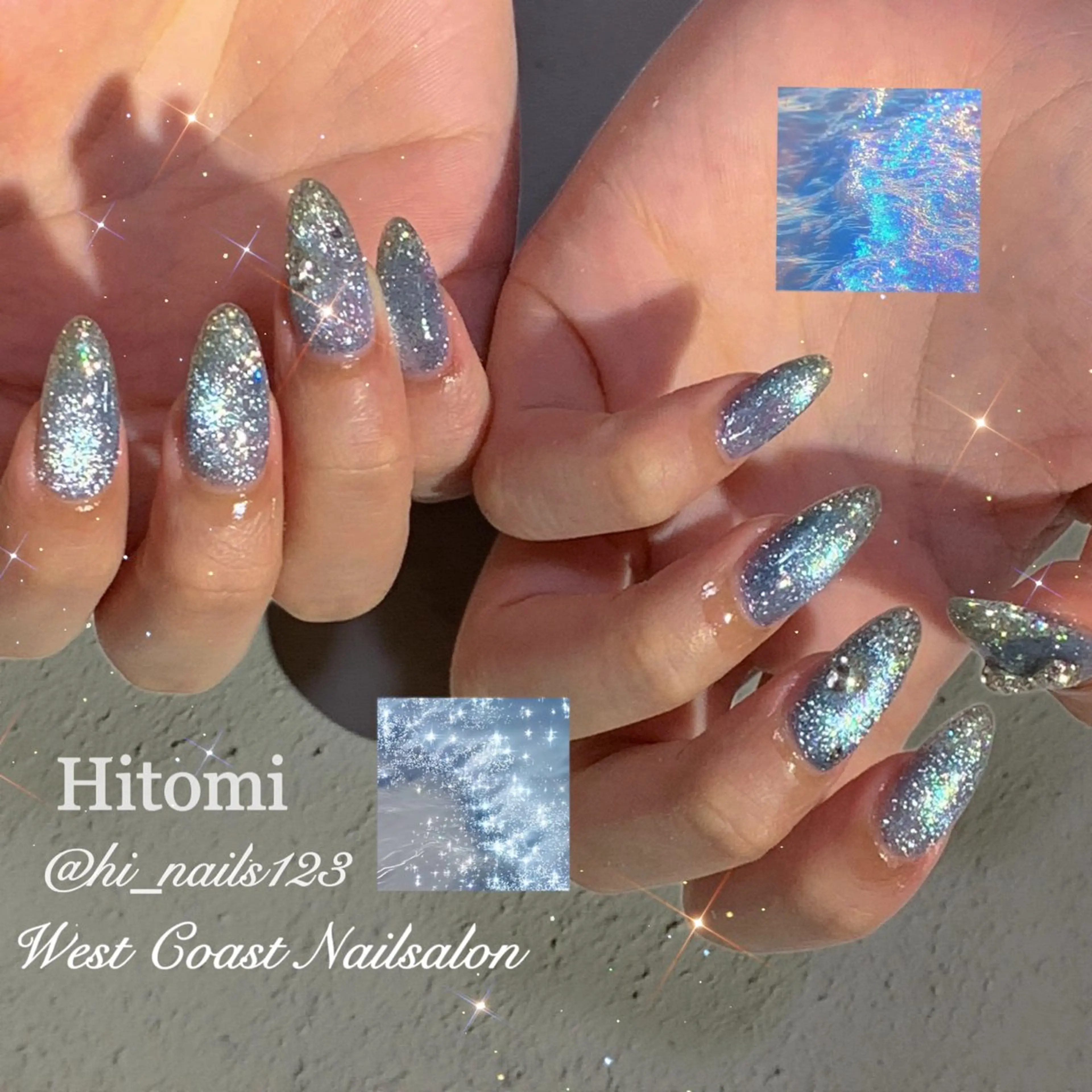 ネイル 成人式 フレンチネイル ガラスフレンチ 卒業式 韓国ネイル ハンドネイル Hi_nails \ パラジェル取扱店のその他イメージ