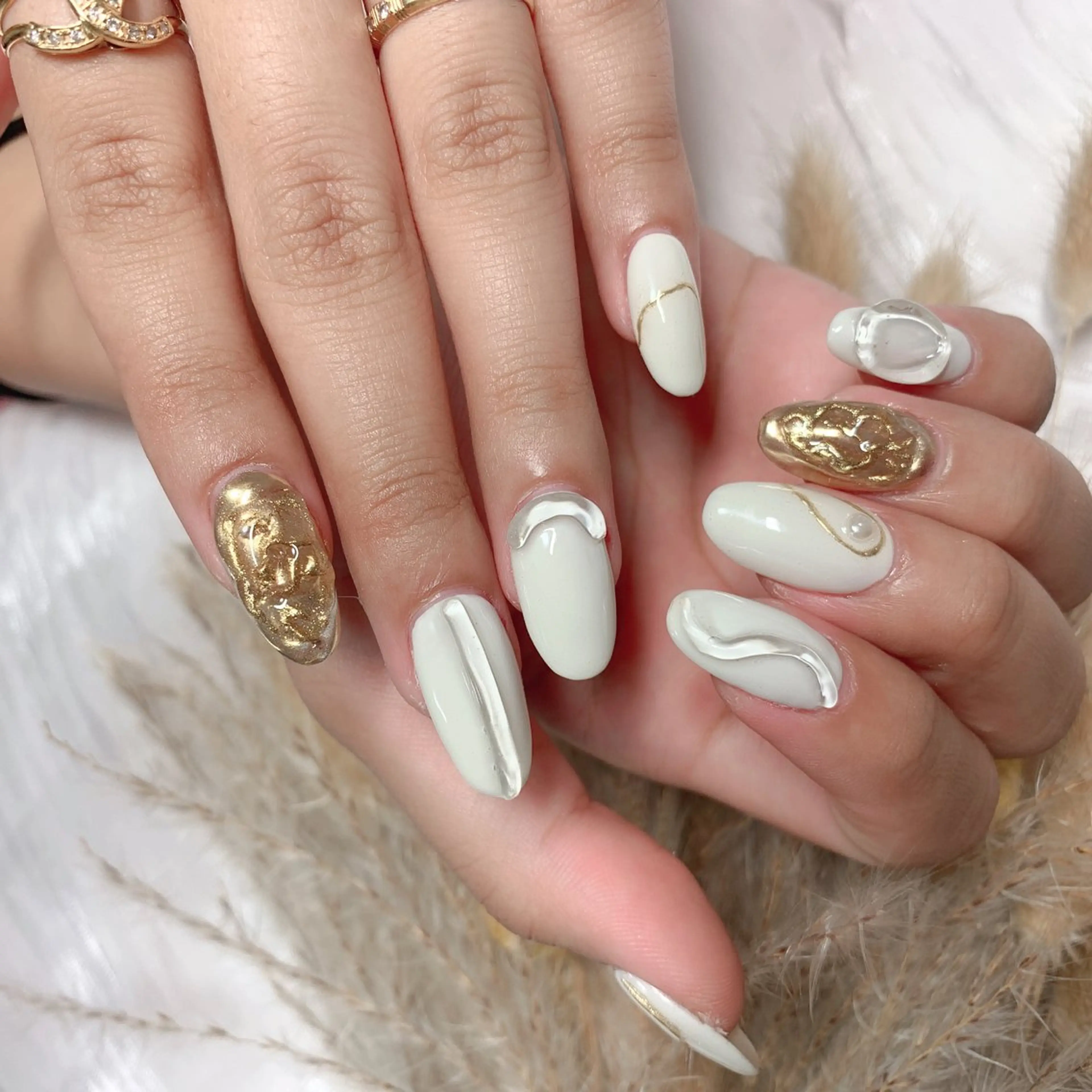 ネイル ハンドネイル 💅ネイルハウス🏡 🎀TOMO🎀のネイルデザイン