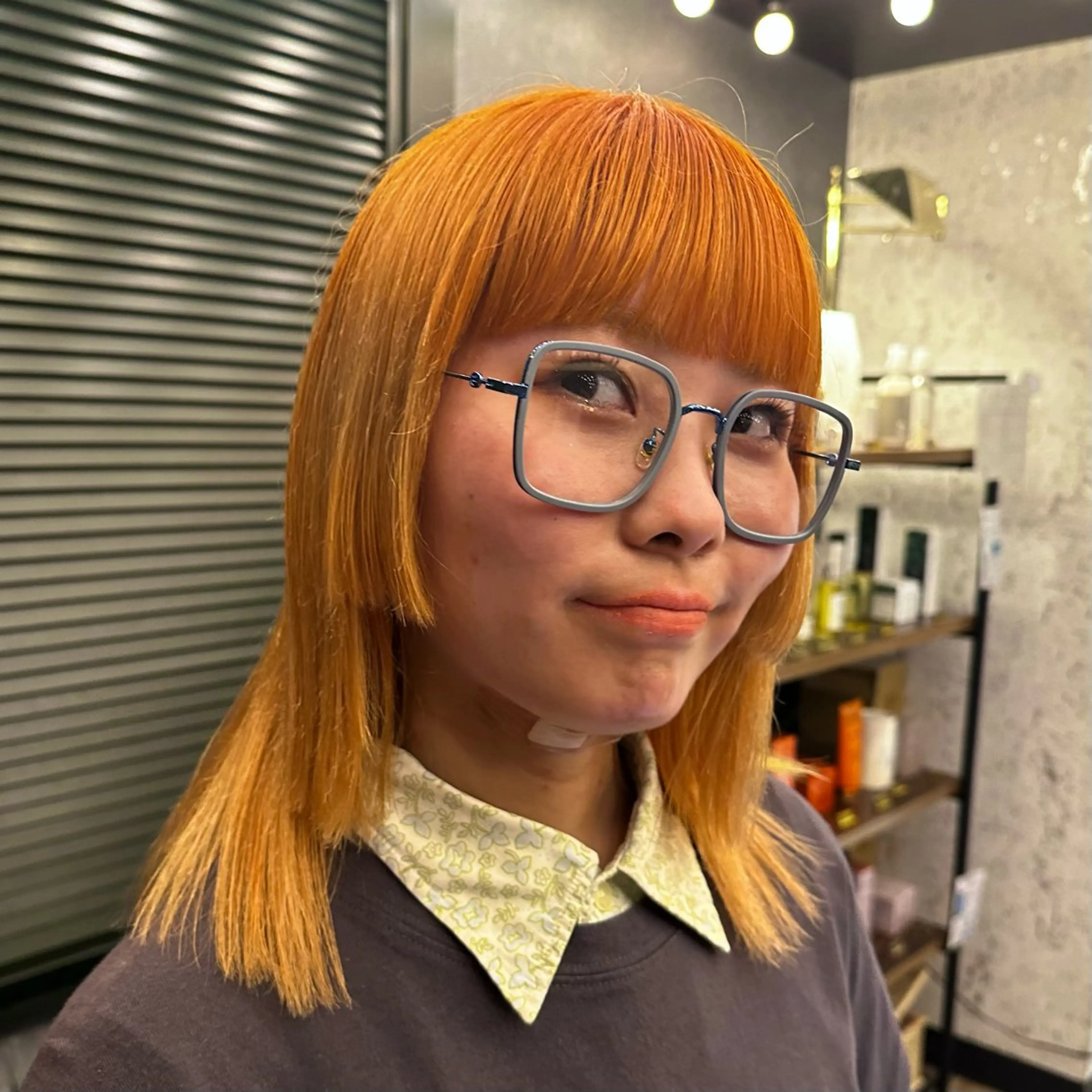 ミディアム カラー レイヤー/艶カラー /パーマ💚千琴のヘアスタイル