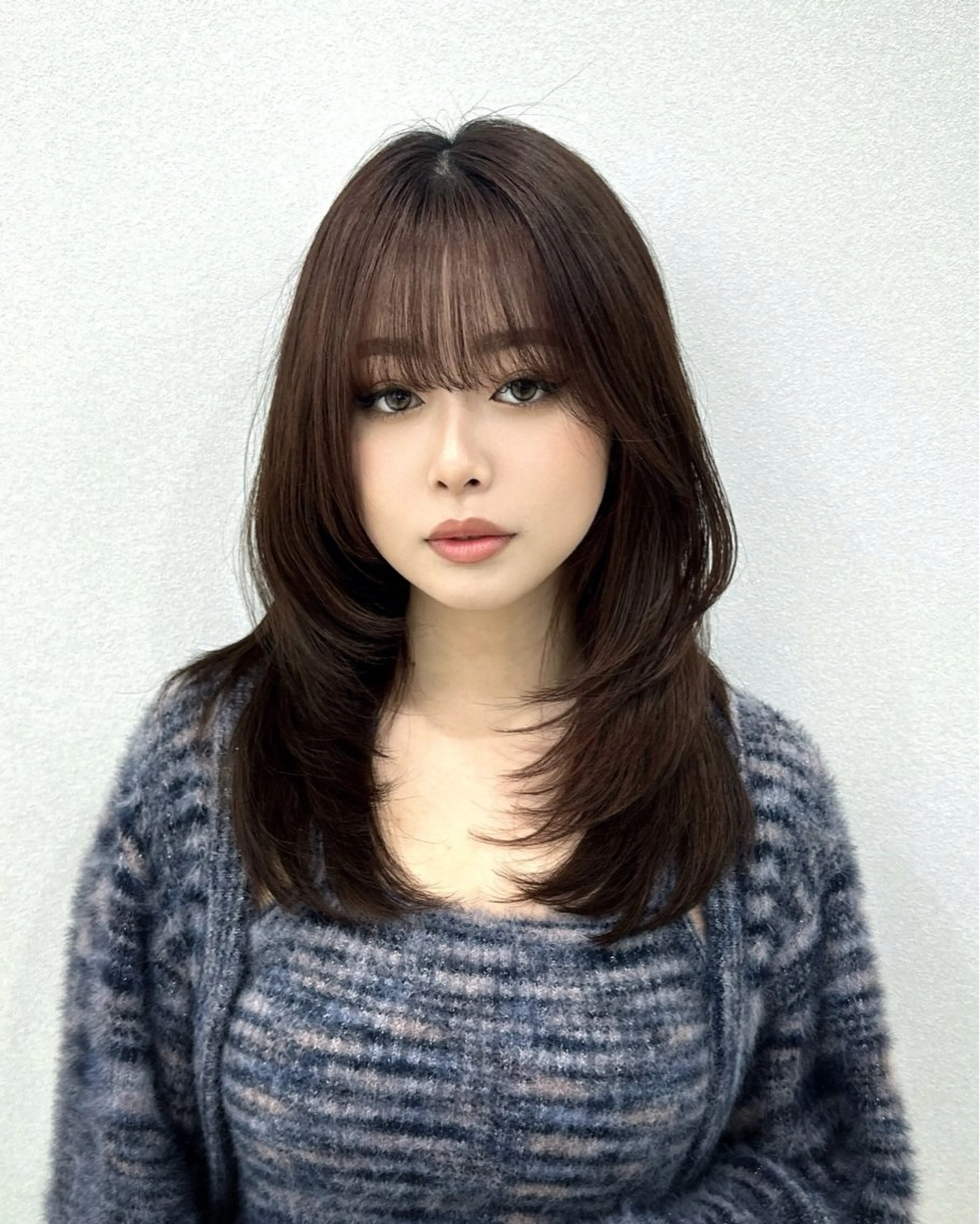 ミディアム 森田 真由香のヘアスタイル