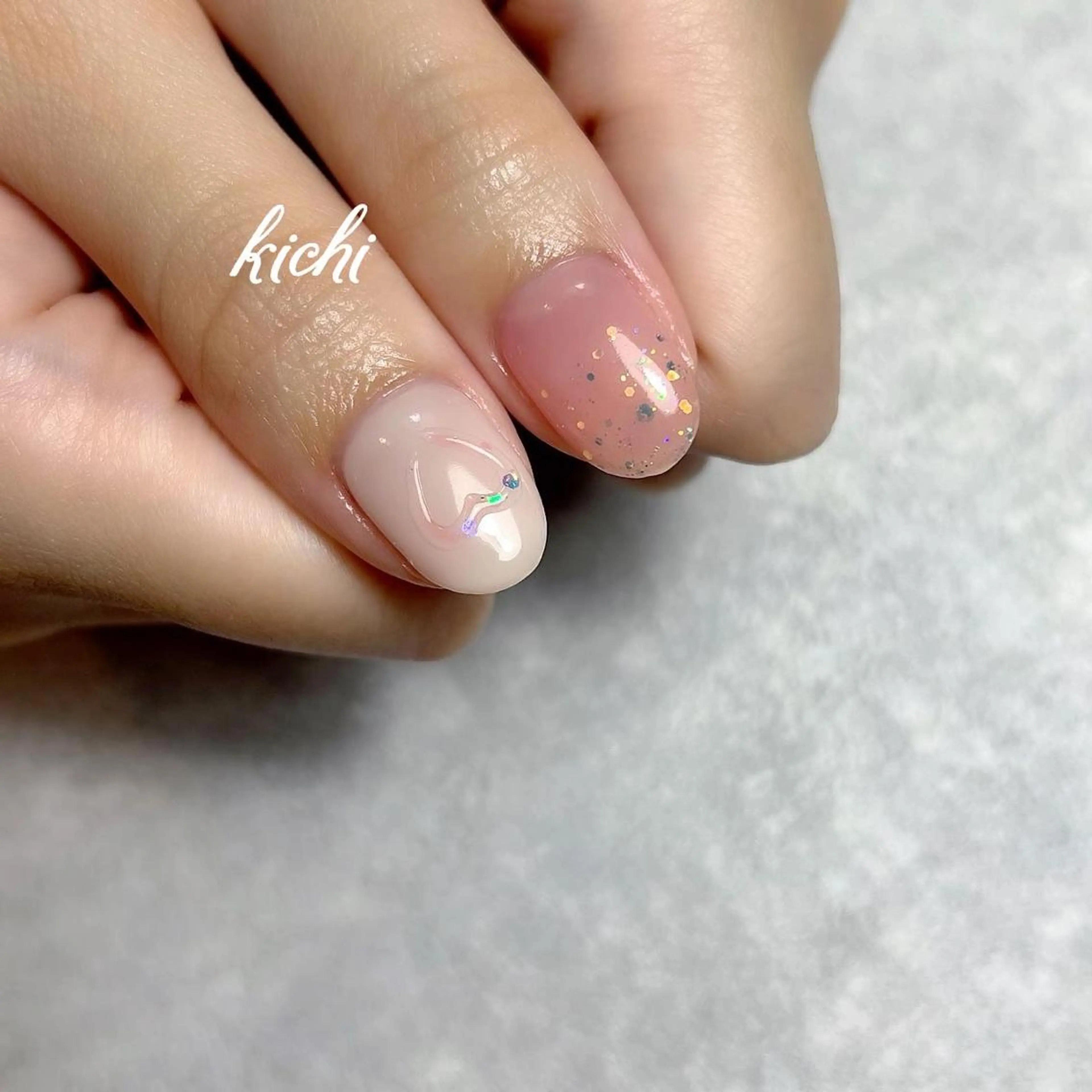 ネイル kichi･:* みじゅのネイルデザイン