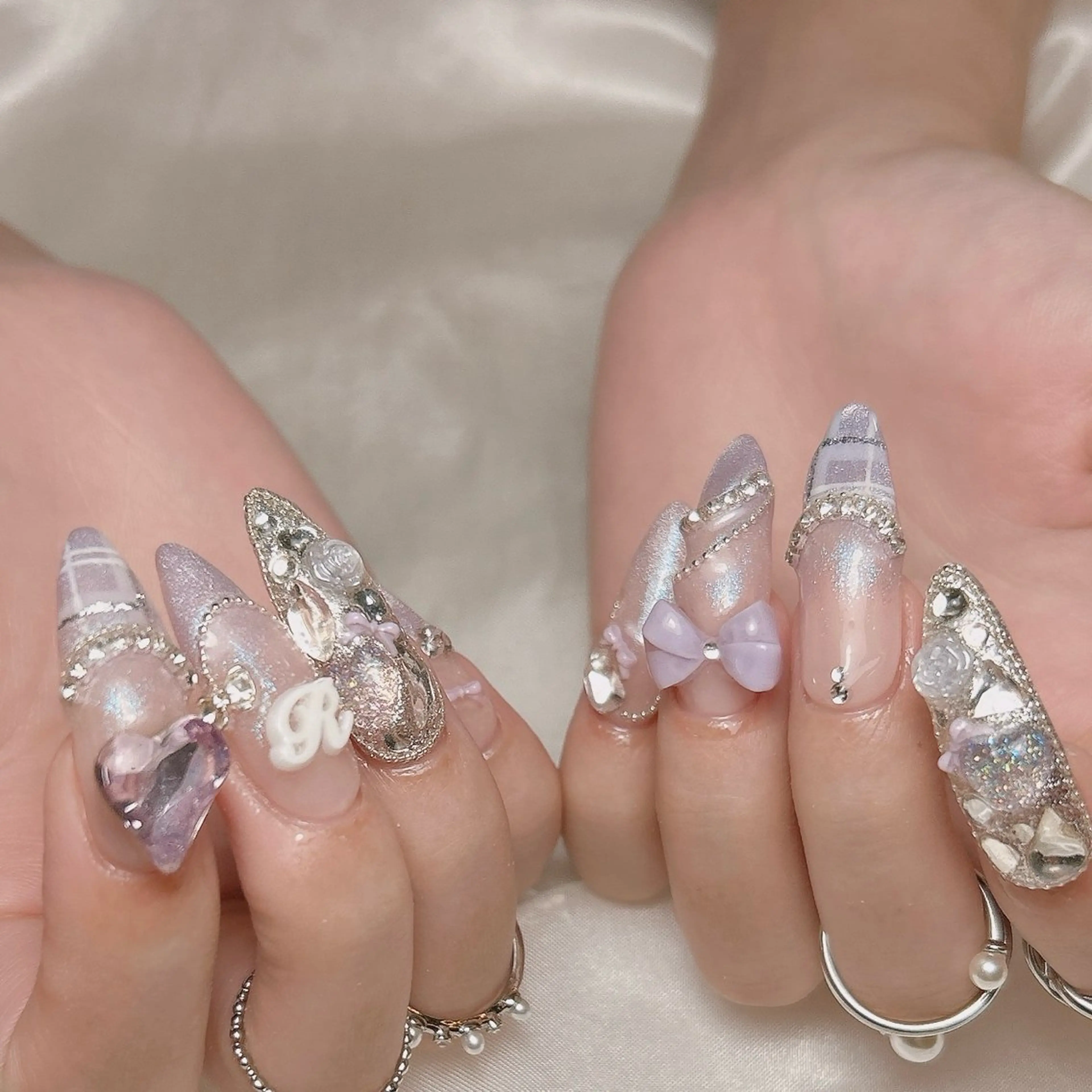 ネイル マグネットネイル ハンドネイル junna 金山.東別院.上前津のネイルデザイン