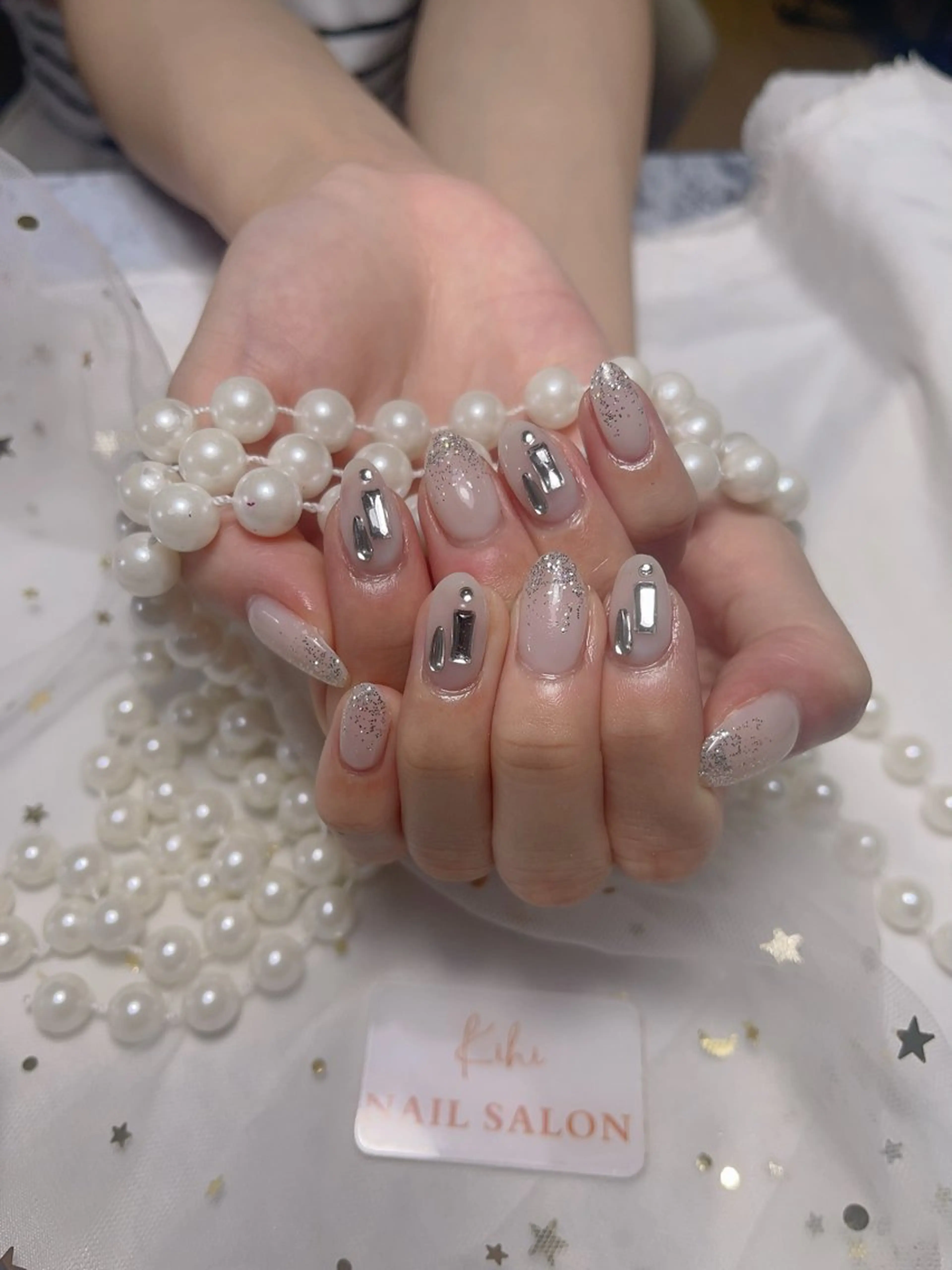 ネイル アートネイル フレンチネイル ジェルネイル グラデーション 韓国ネイル ハンドネイル 💕鈴木ユリ パラジェル/オフ無料のネイルデザイン