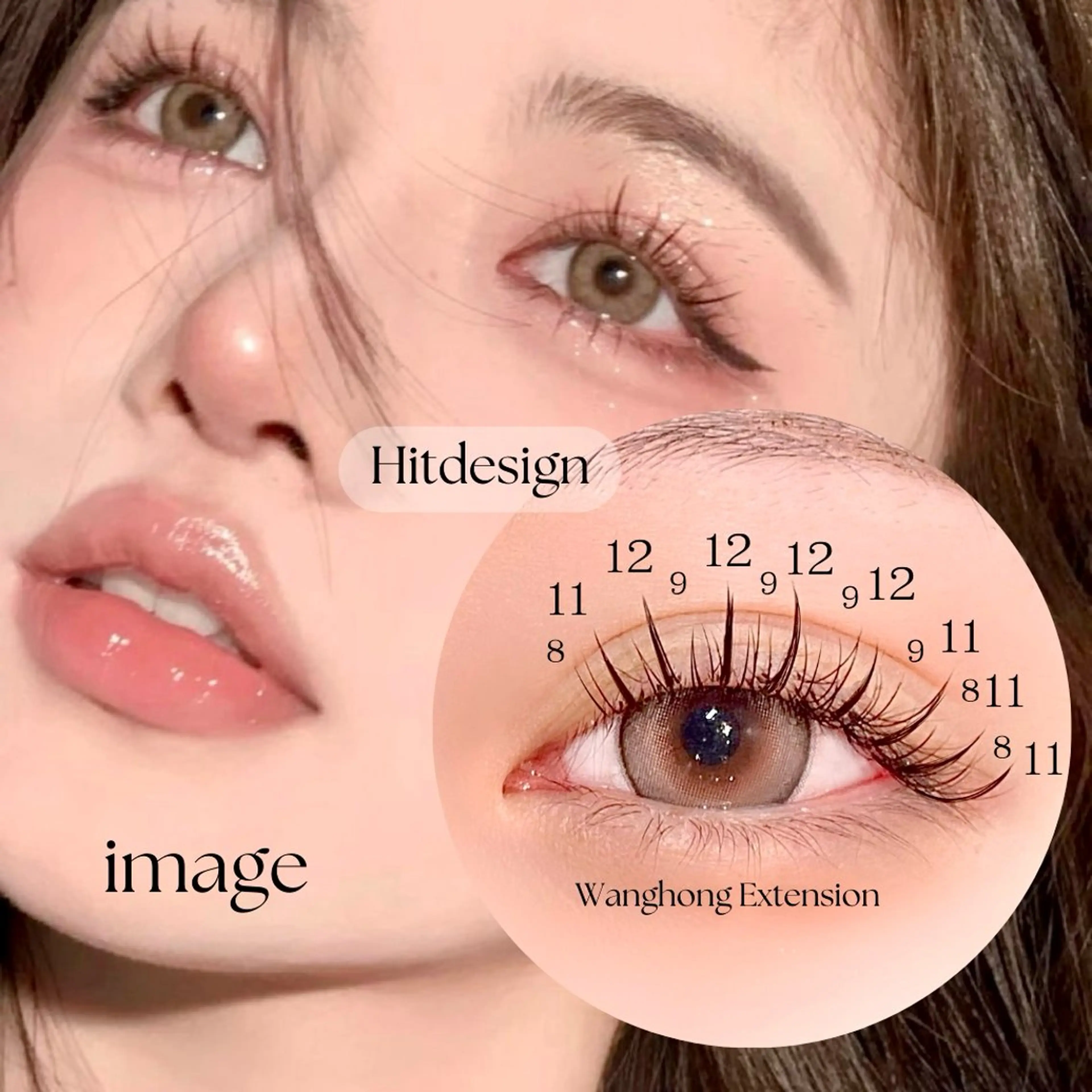 マツエク・マツパ マツエク RUMéL Natsumiのマツエク・マツパデザイン