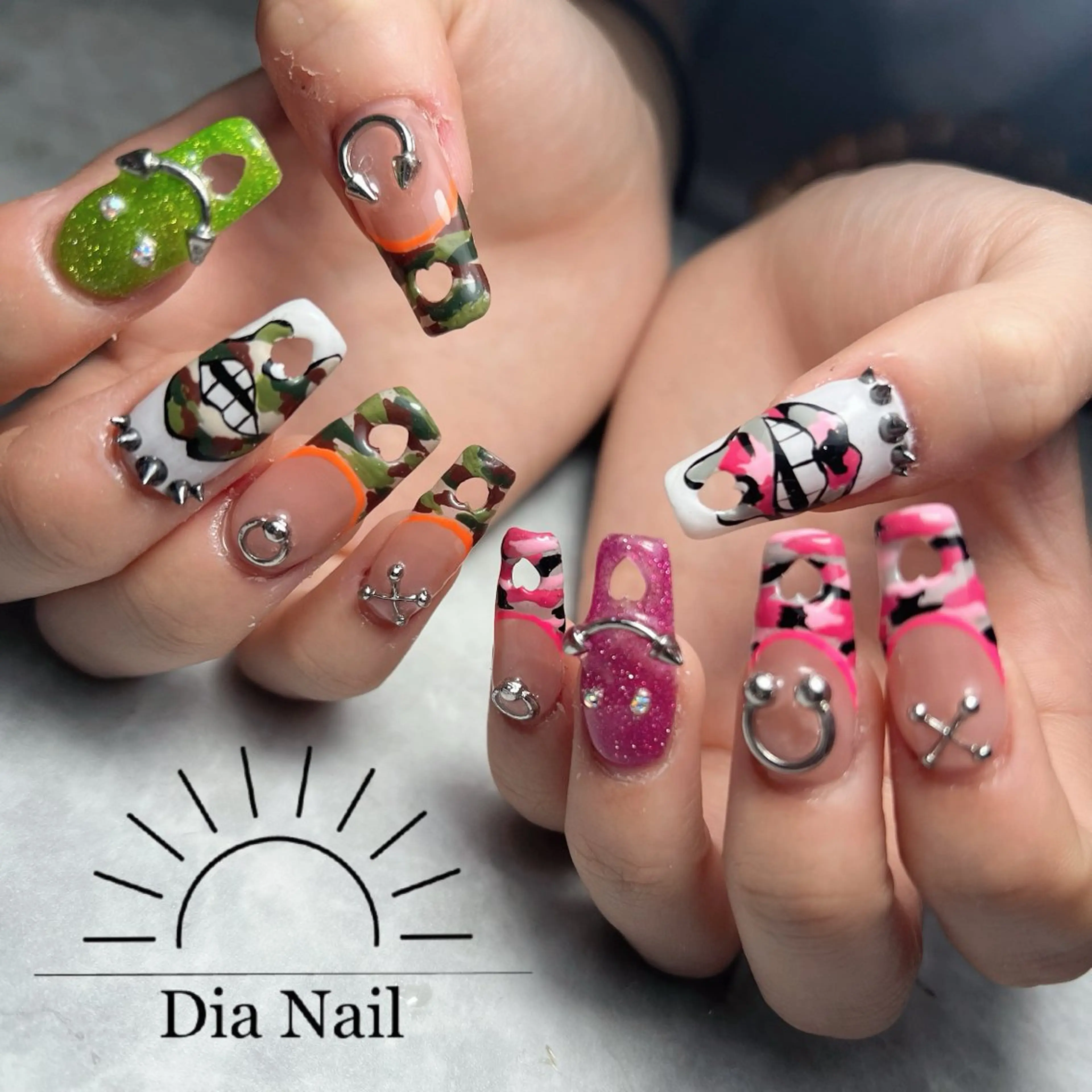 ネイル ハンドネイル Dia Nail AKIのネイルデザイン