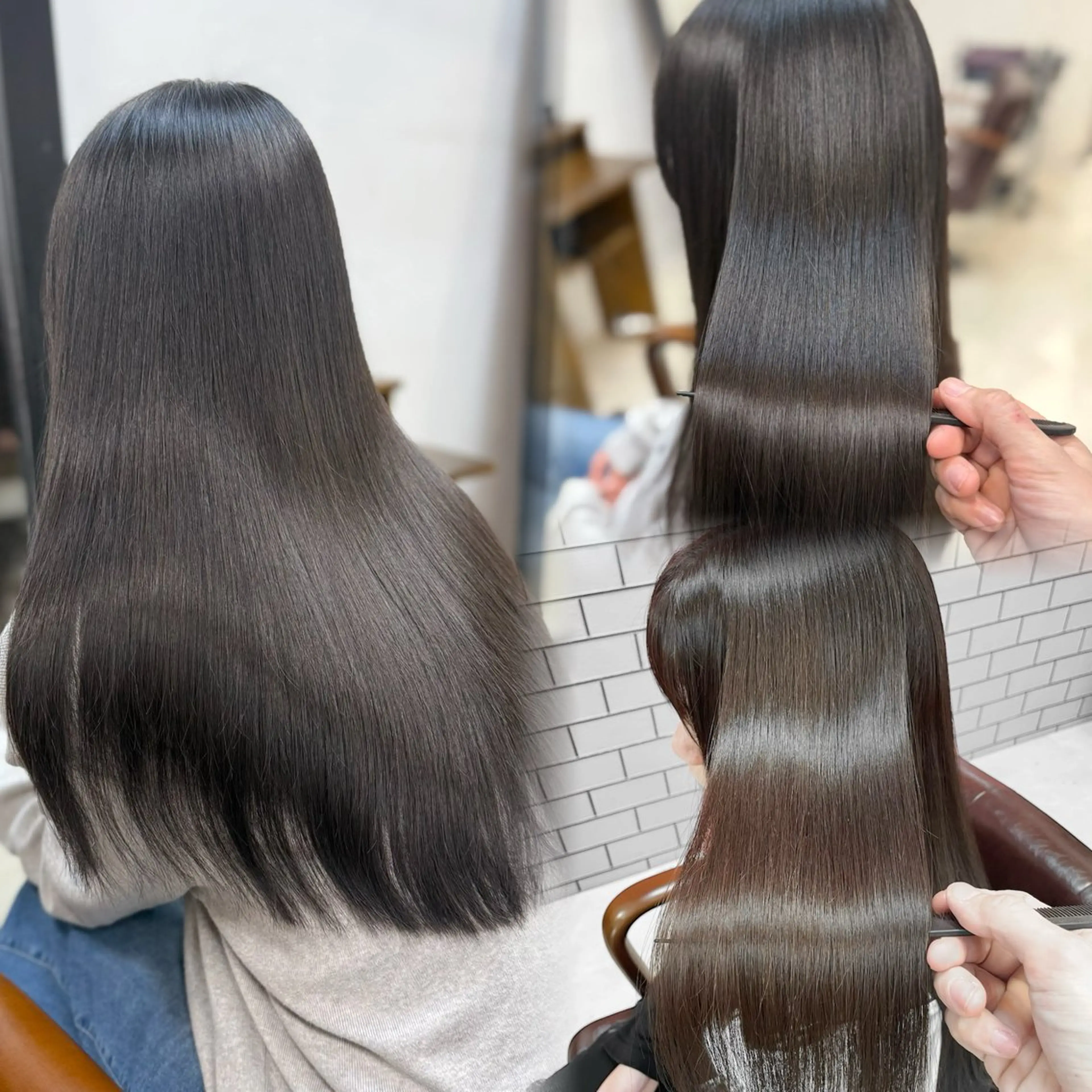 ロング ハイライト 髪質改善 韓国風ヘア レイヤーカット トリートメント デザインカラー 髪質改善Lilithのその他イメージ