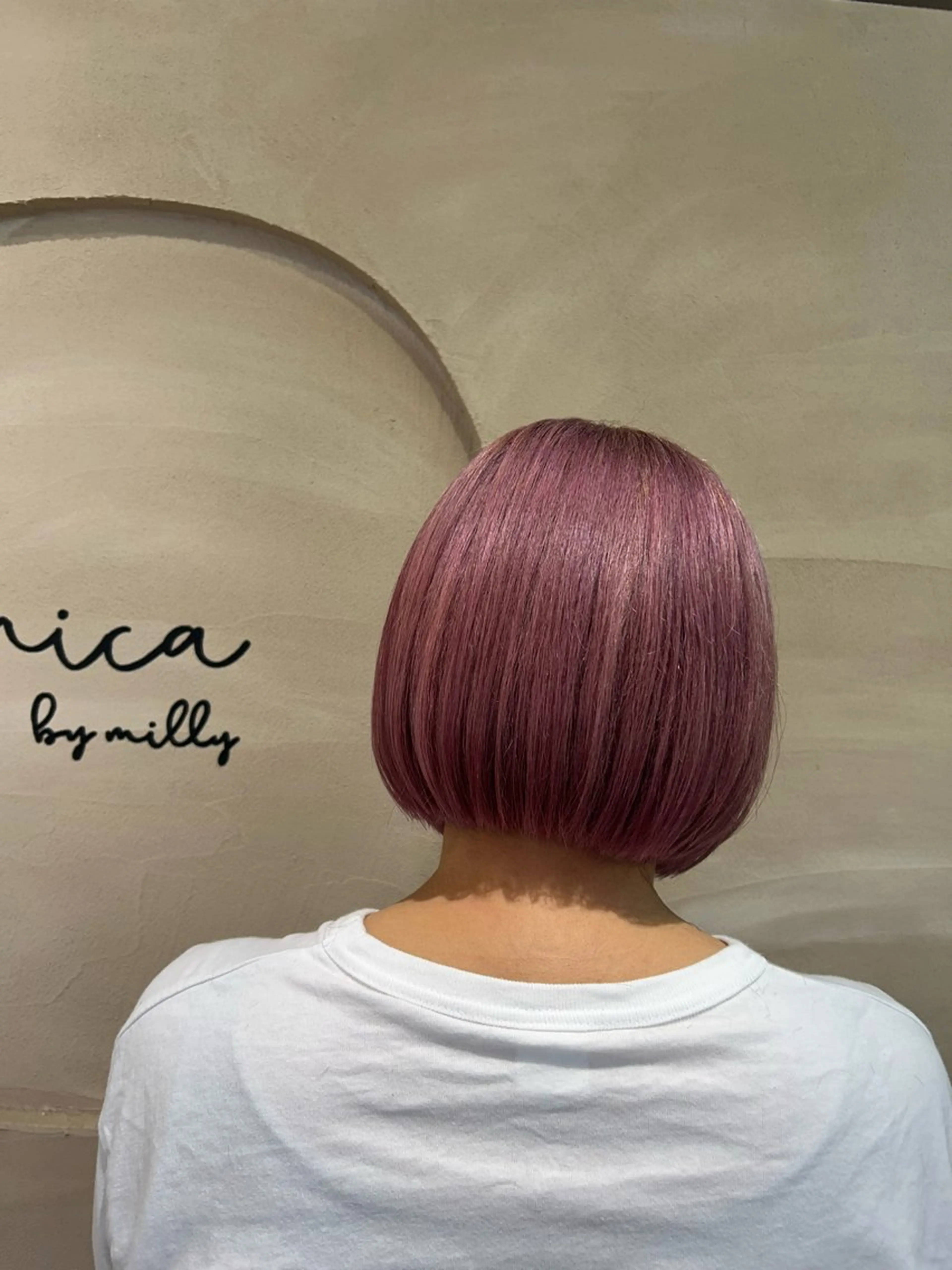 ショート ボブ unica by milly 【緑地公園】所属・大野 優希のヘアスタイル