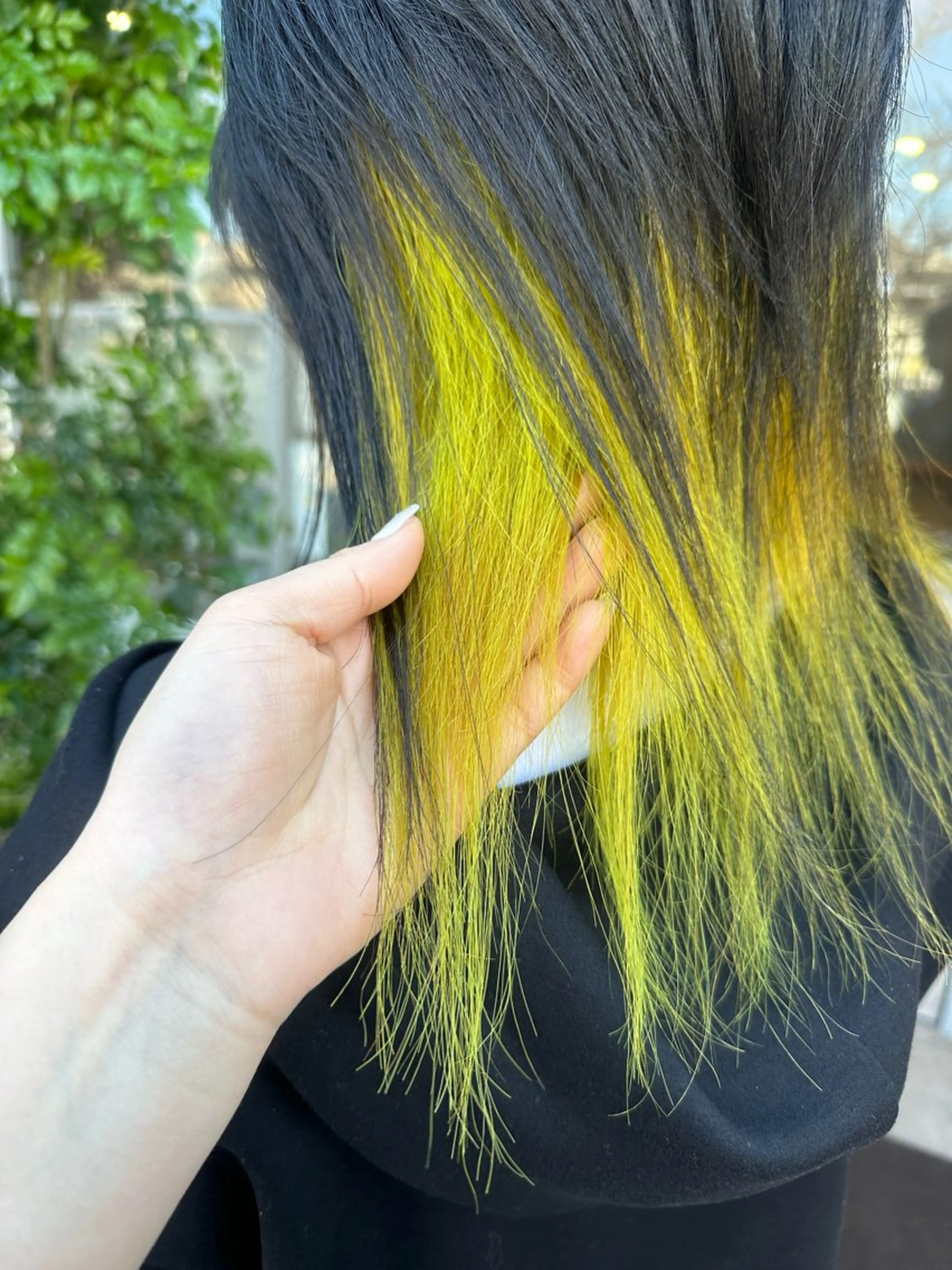 ミディアム ヘアカラー ツヤ髪質改善 💜れいな💜のヘアスタイル