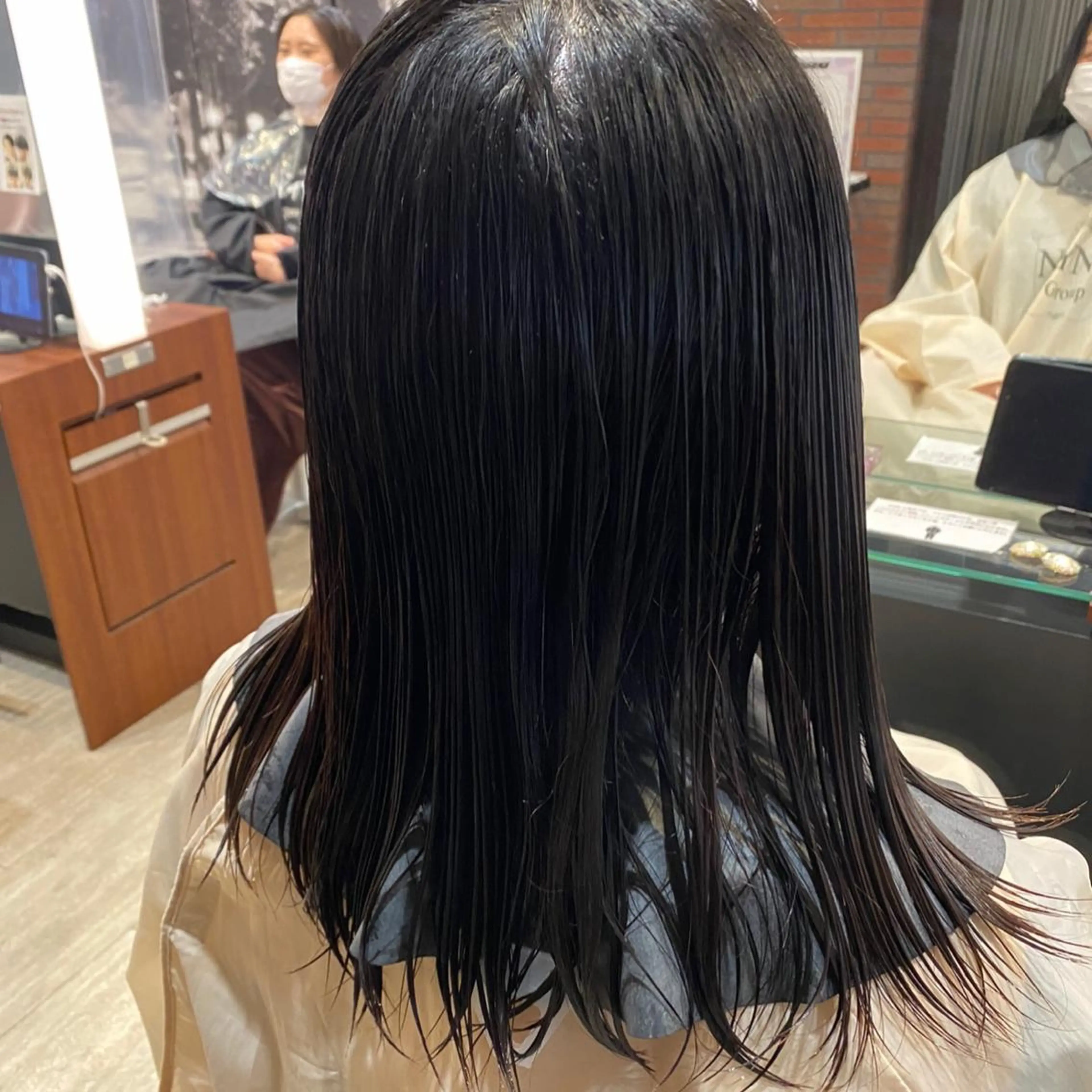 ショート アッシュ ボブ 髪質改善 レイヤーカット ショートヘア カット ショート〜ミディアム 喜多司のヘアスタイル