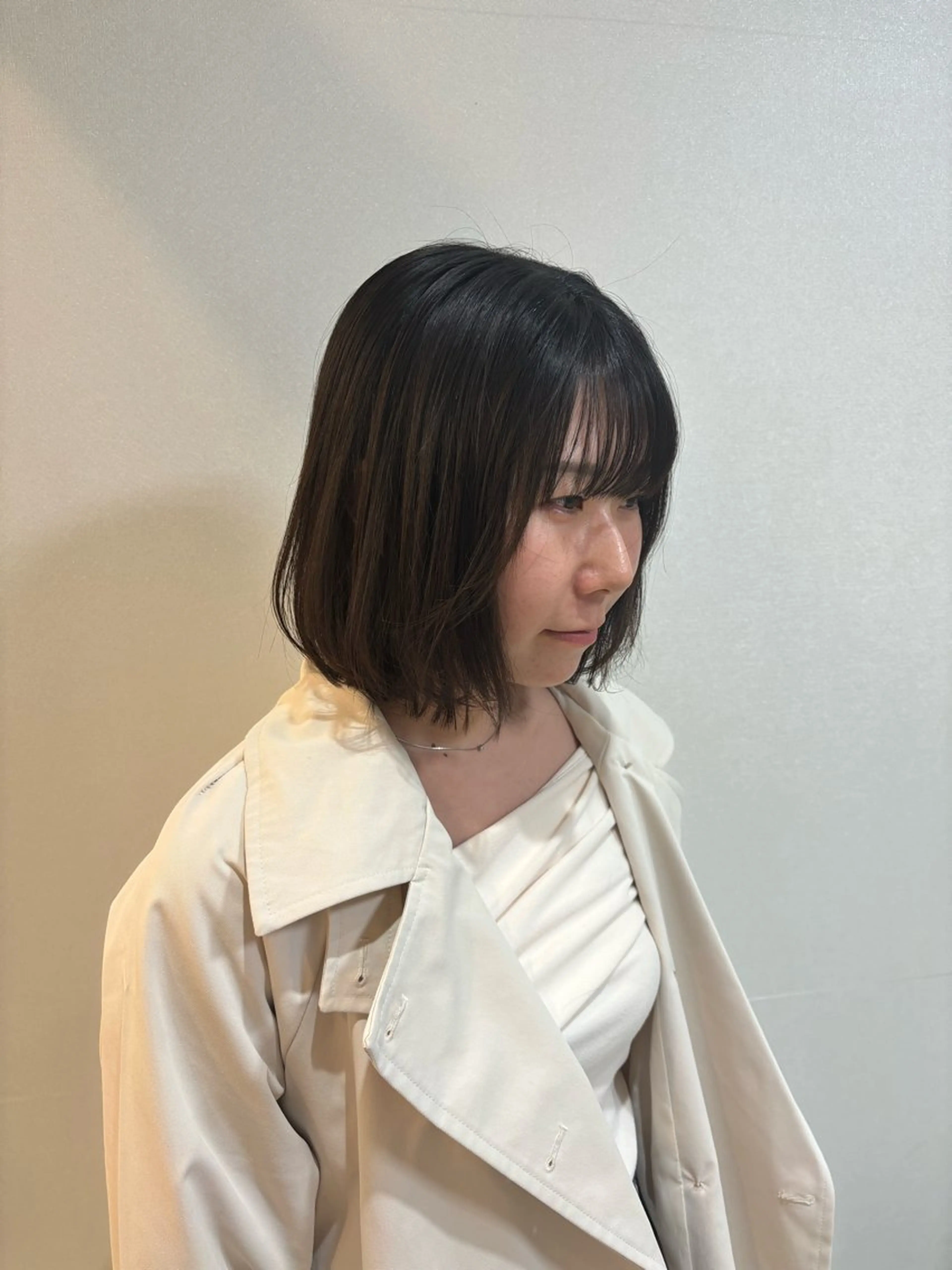 ショート ボブ 札幌パーマ 髪質改善/後藤海音のヘアスタイル