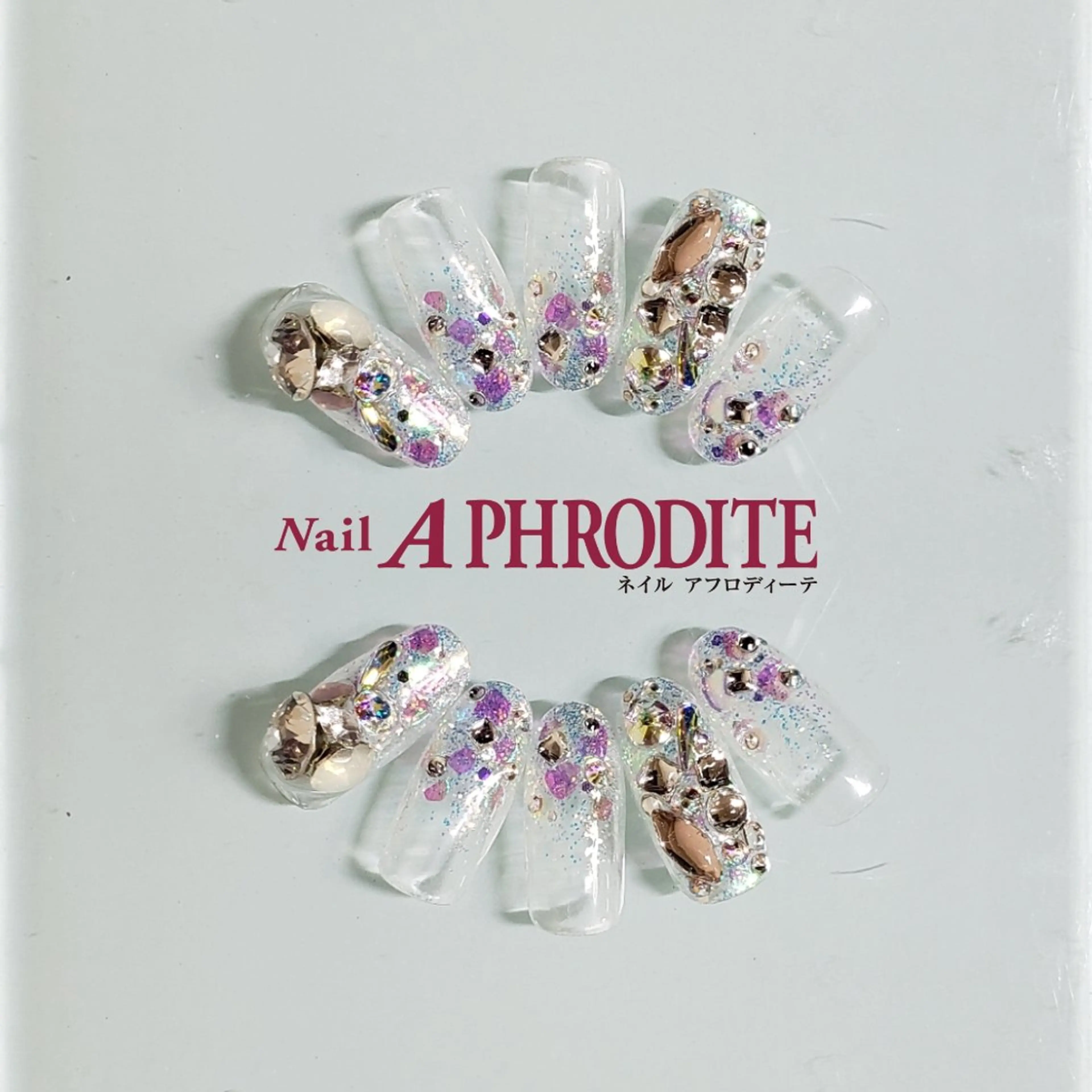 ネイル ジェルネイル ニュアンスネイル スカルプネイル ソフトジェル ネイルチップ ハンドネイル Nail  Aphroditeのネイルデザイン