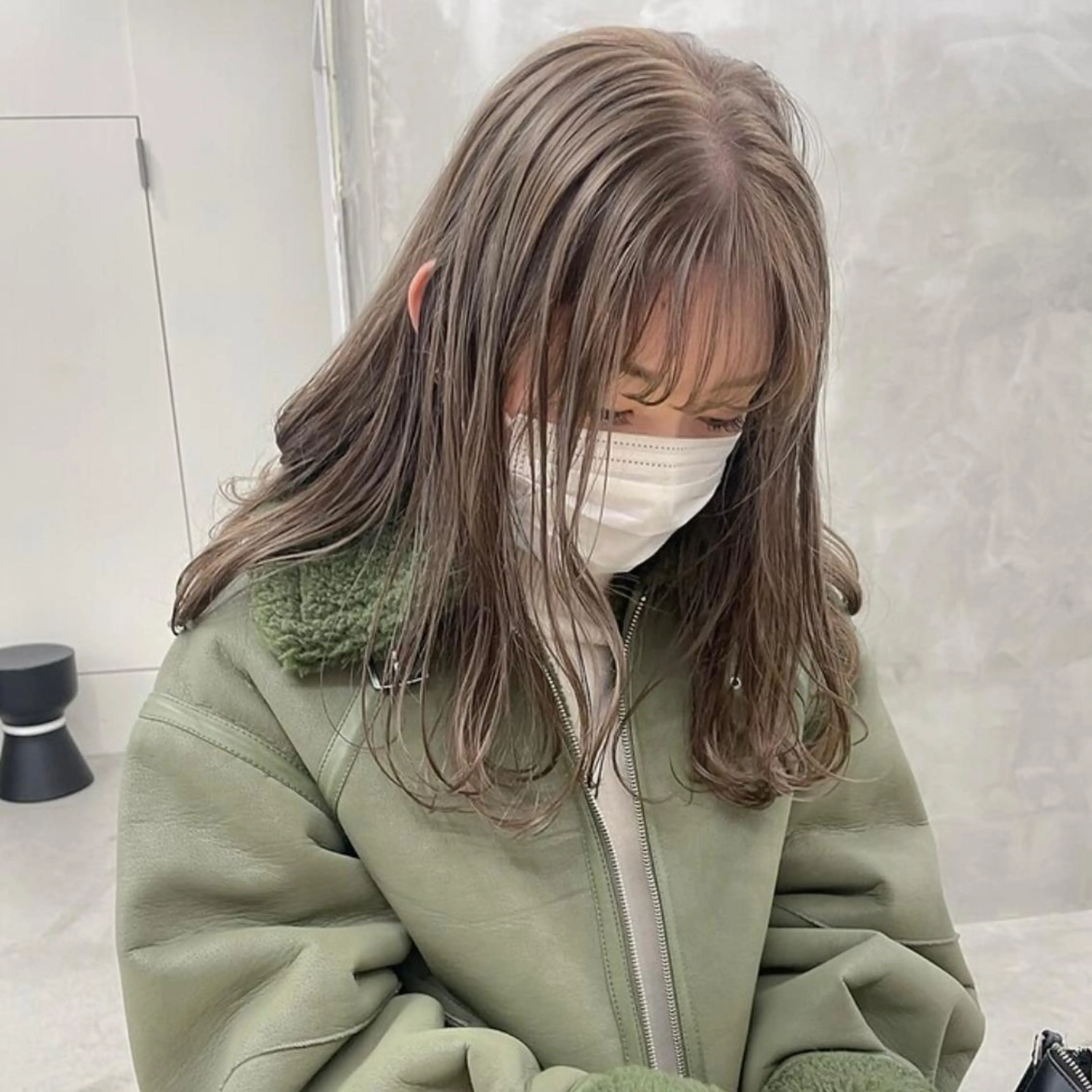 ミディアム カラー yiye 青山所属・無料カットモデル募集 🌱ひょうがのヘアスタイル