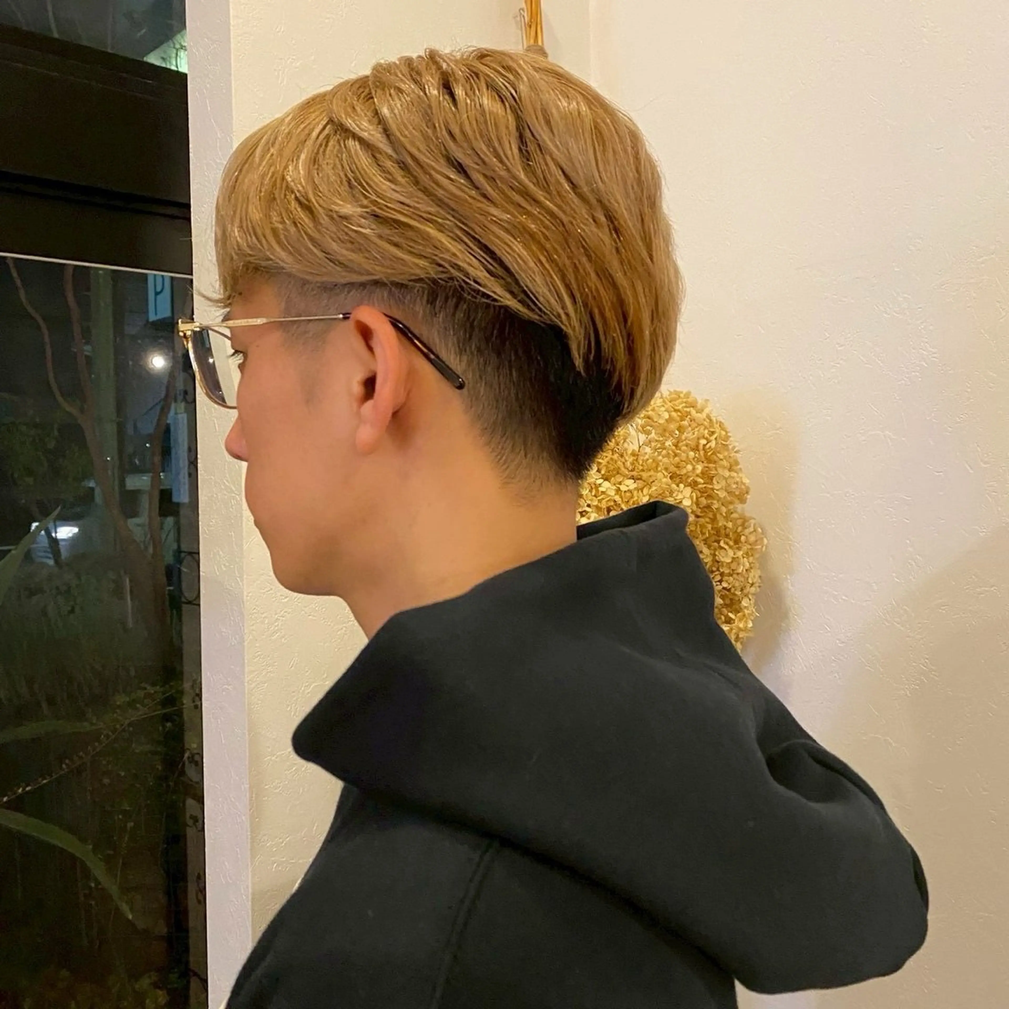 ショート 【本陣】カット モデル/朝岡 慧のヘアスタイル