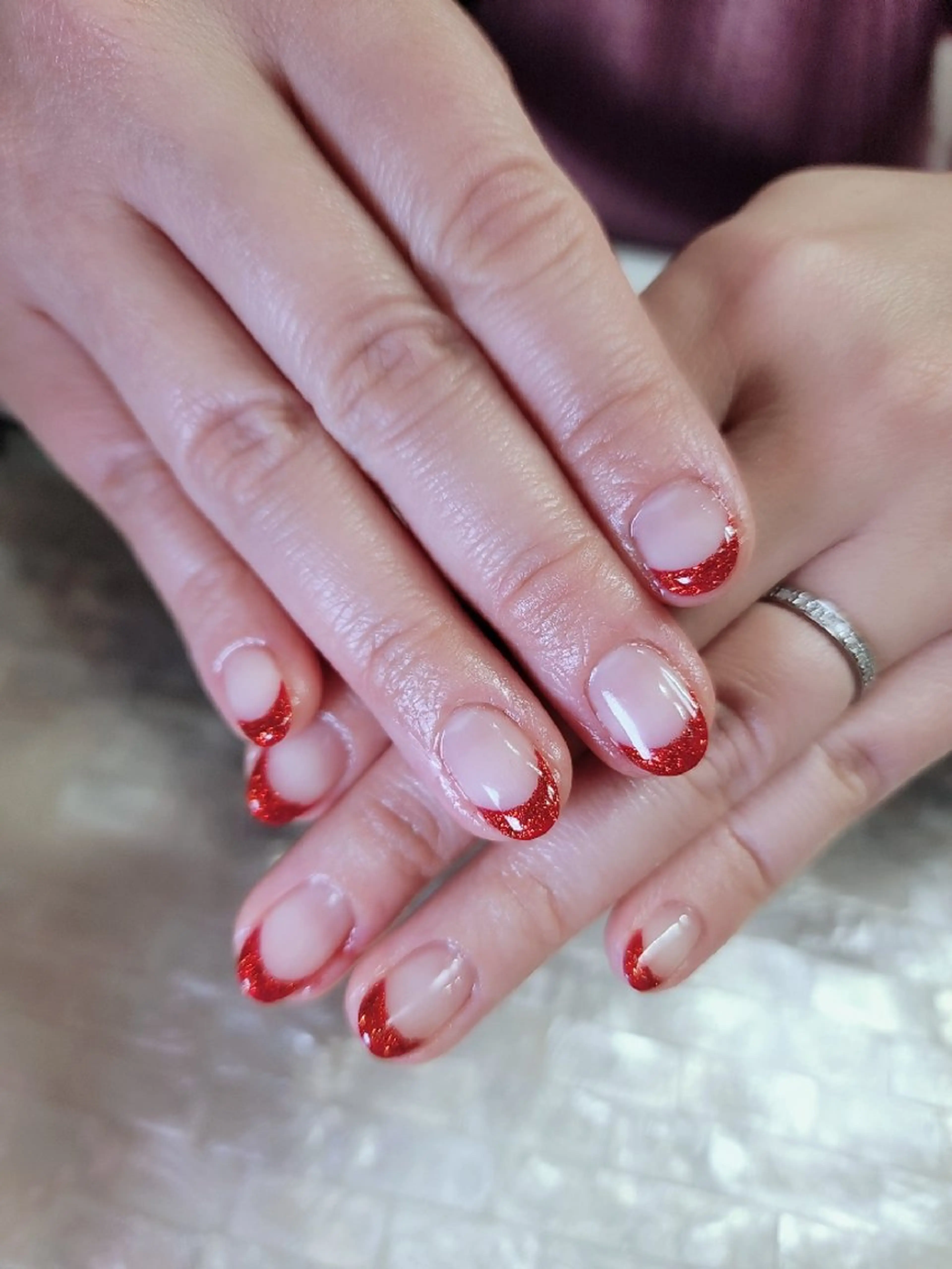 ネイル フレンチネイル 西本 あさみのネイルデザイン