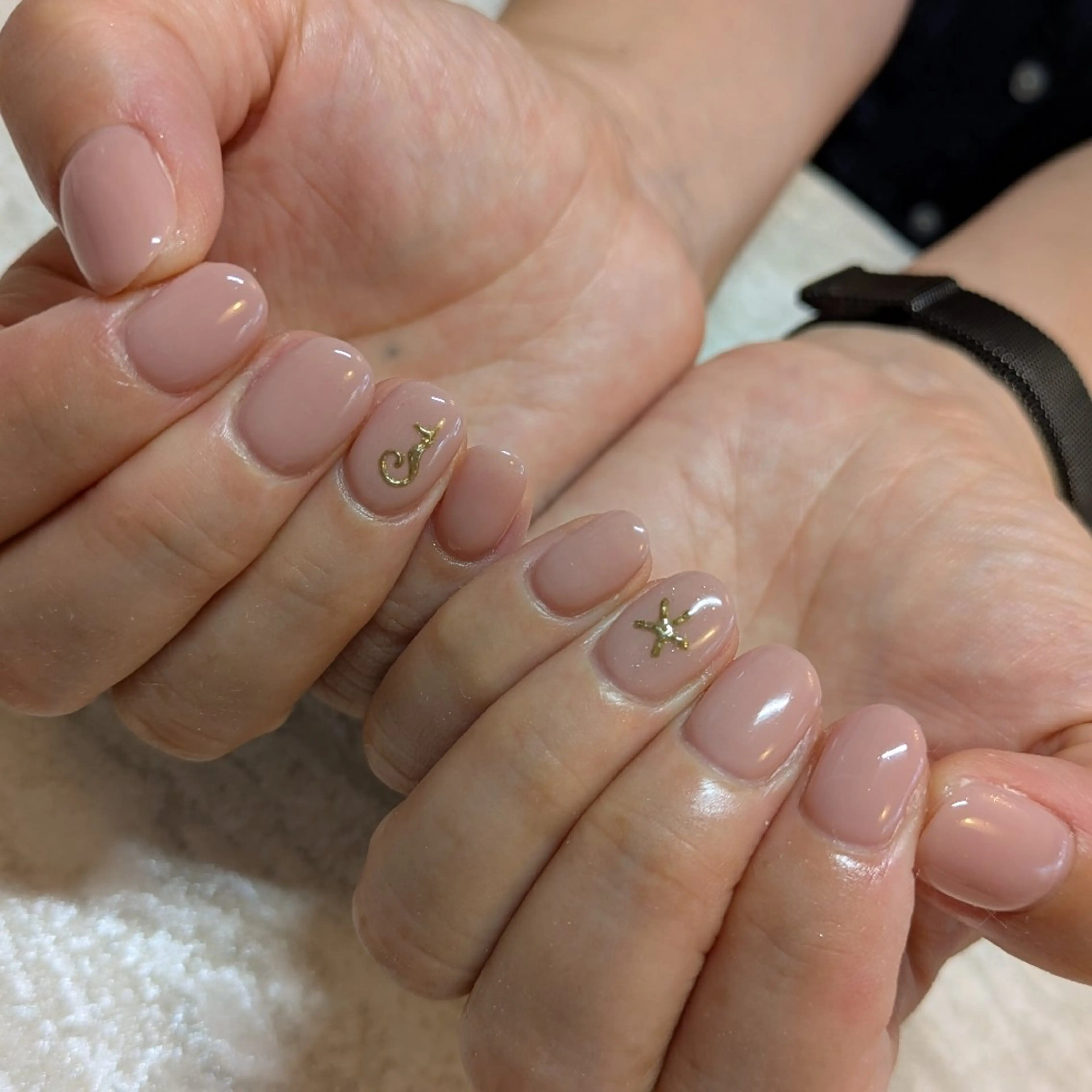 ネイル 夏ネイル ジェヌインネイル 河内のネイルデザイン