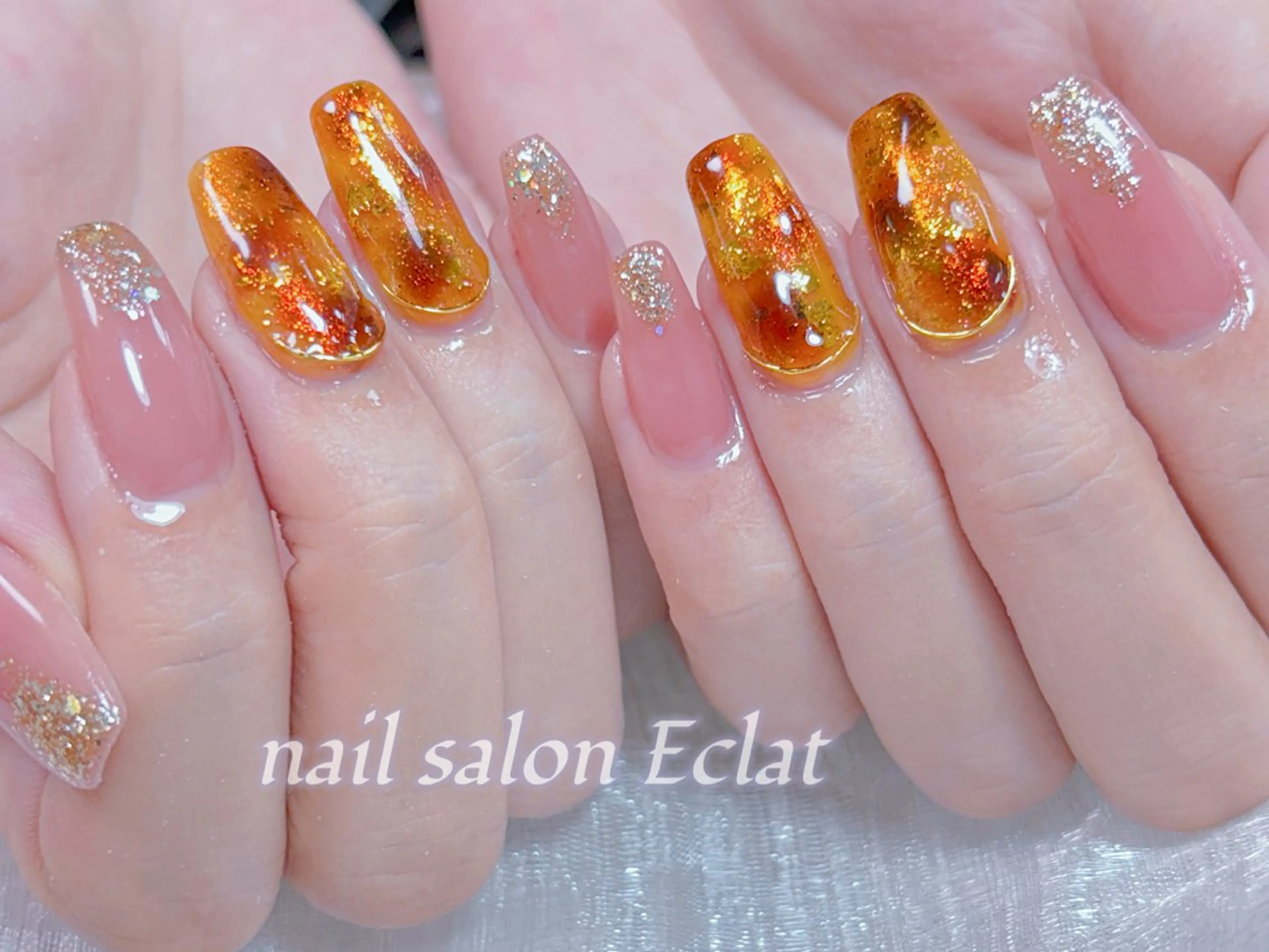 ネイル ネイルサロンエクラ 🫧Shizukaのネイルデザイン