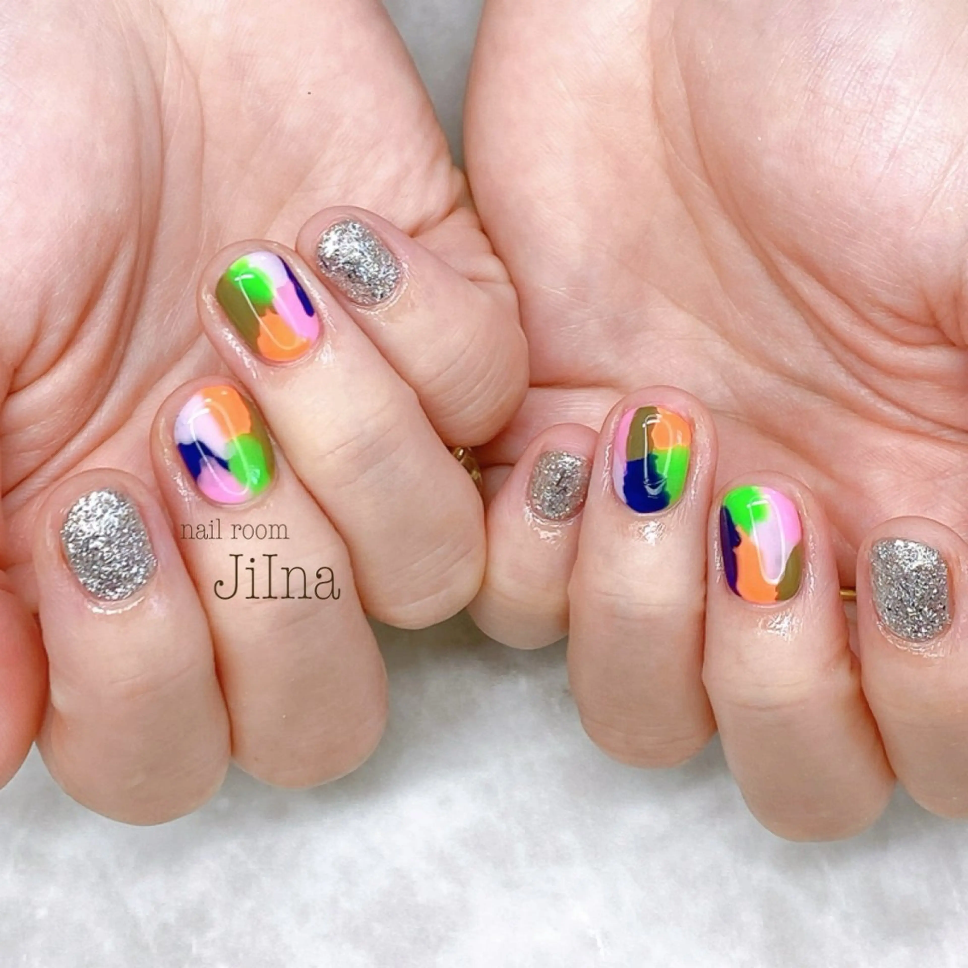 ネイル 持ち込み JiIna nailのネイルデザイン