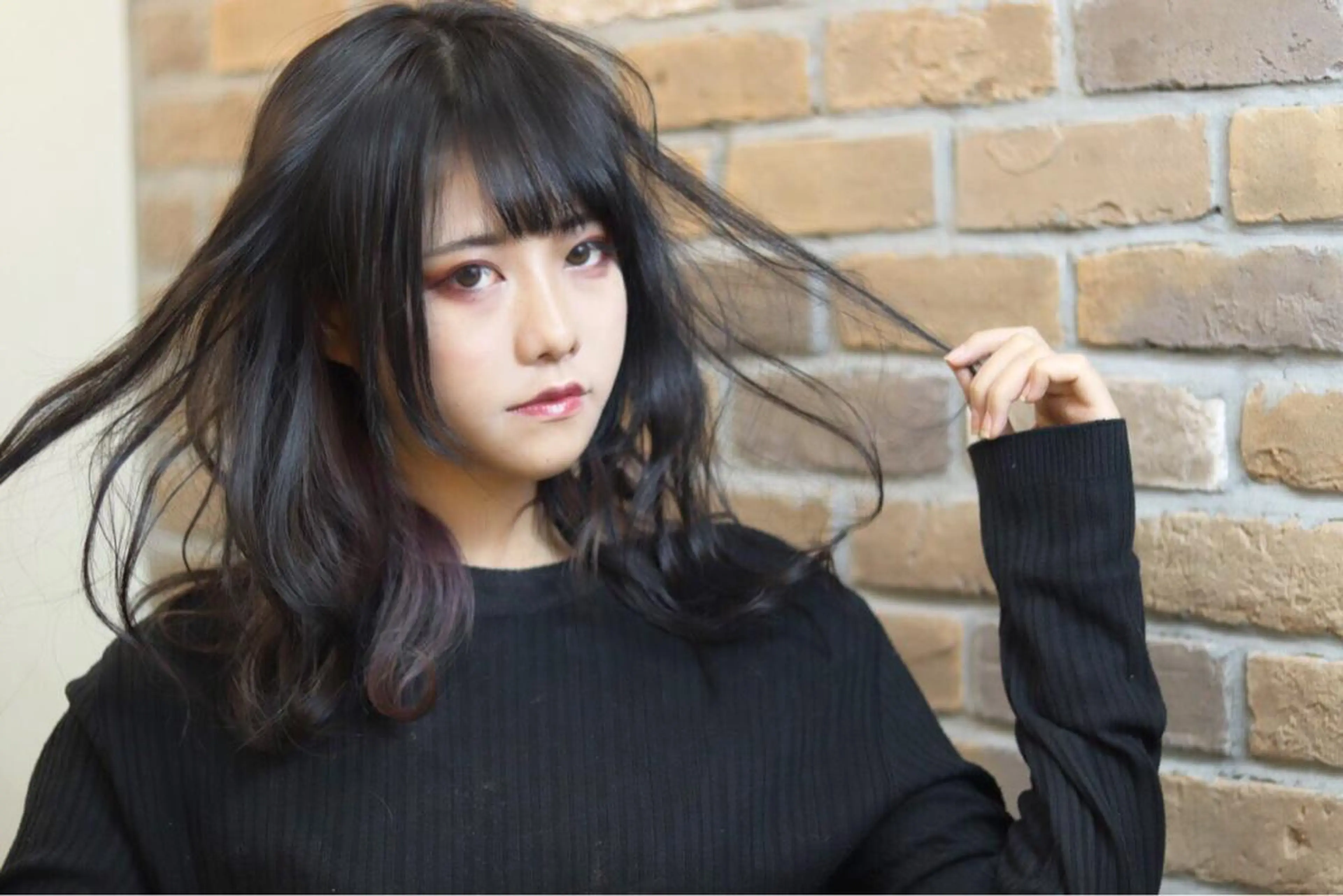 セミロング カラー ラベンダーカラー 似合わせ／代表 髪質改善/山田将大のヘアスタイル