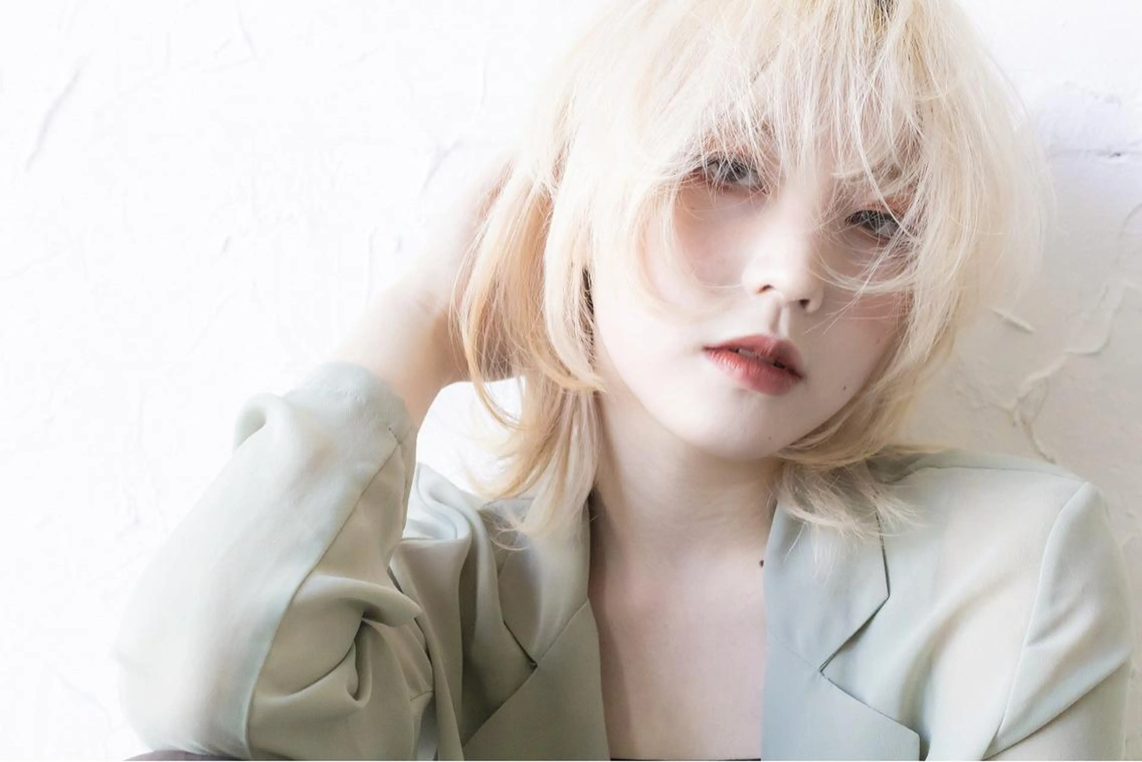 韓国風透明感カラー 💎YUI💎のヘアスタイル