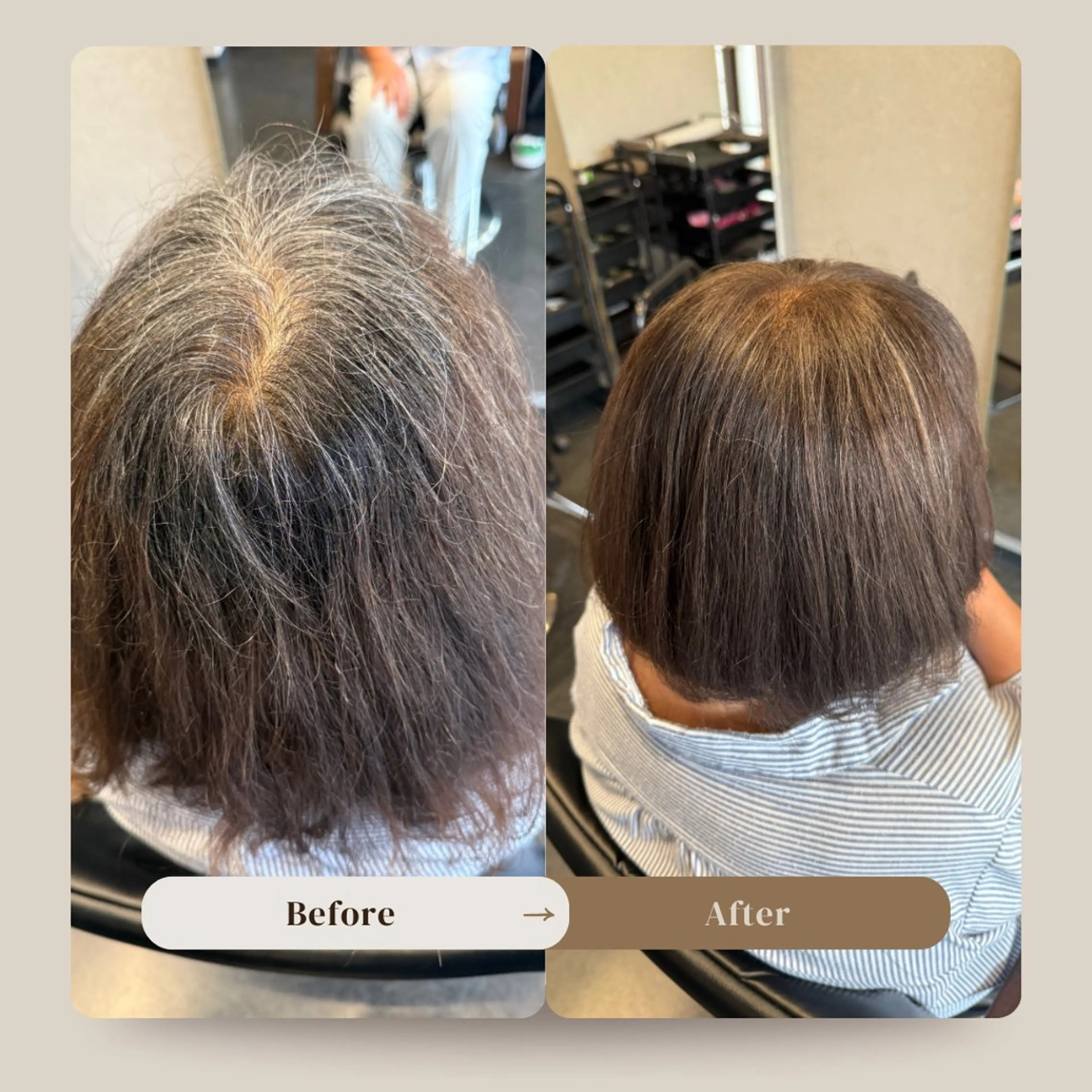 ショート 髪質改善 髪質改善⚡️カラー 🍀武久 誠🍀のヘアスタイル