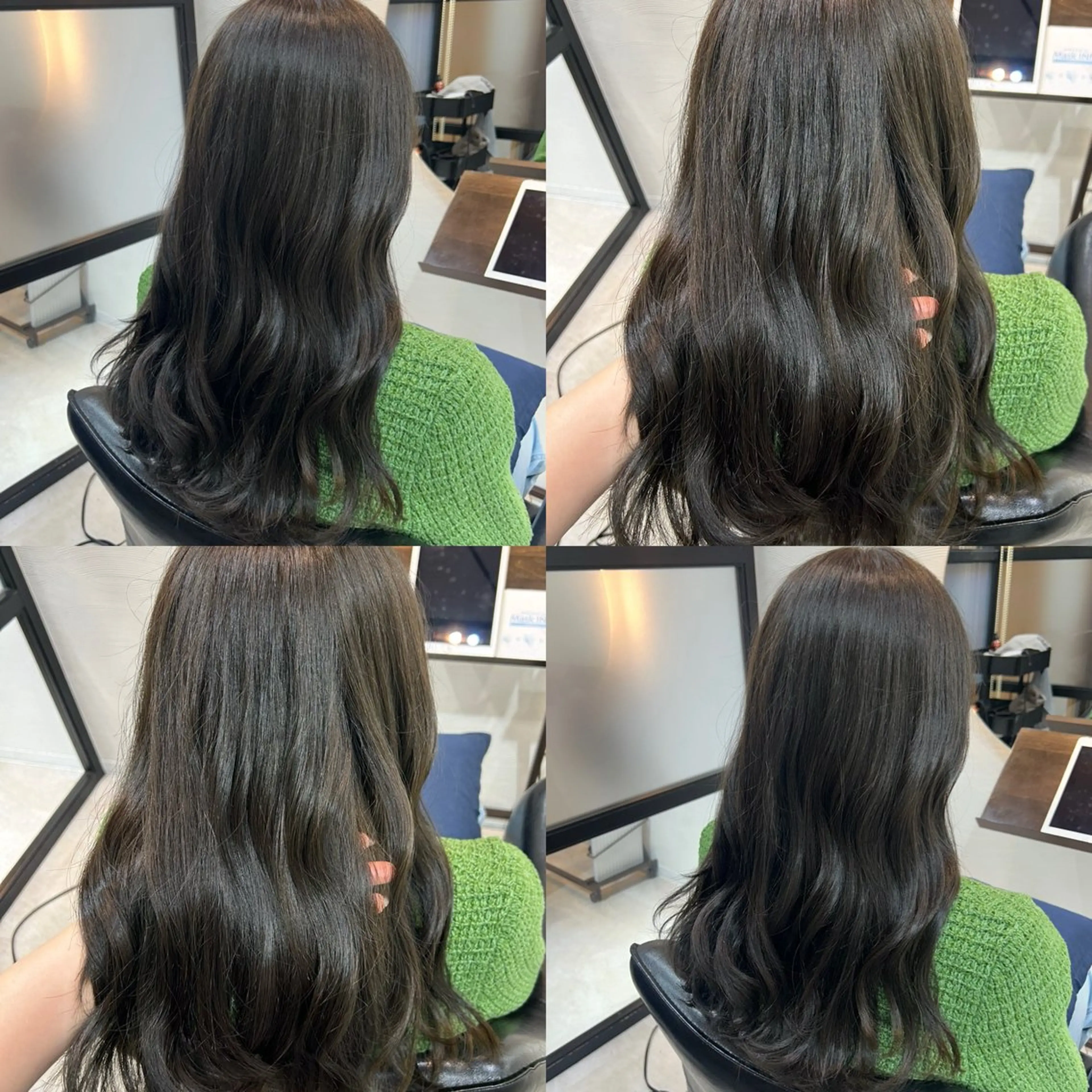 セミロング カラー ベージュカラー オリーブベージュ カット ヘアカラー トリートメント 🤍透明感/韓国風 🤍サクラギヒトミのヘアスタイル