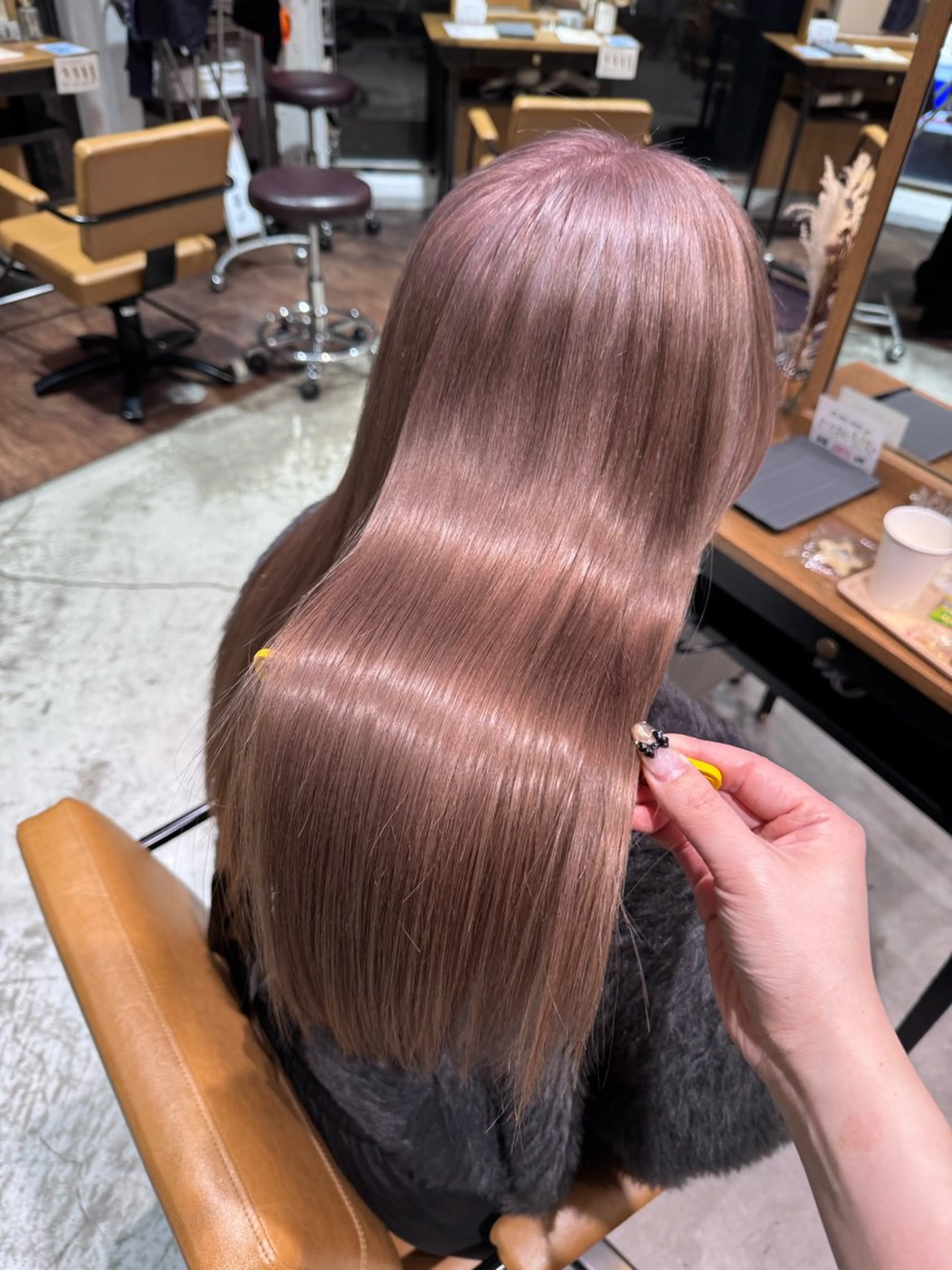 ロング カラー ハイトーンカラー 髪質改善 カット ヘアカラー トリートメント AVANCE.ens 広島袋町店ayuのヘアスタイル