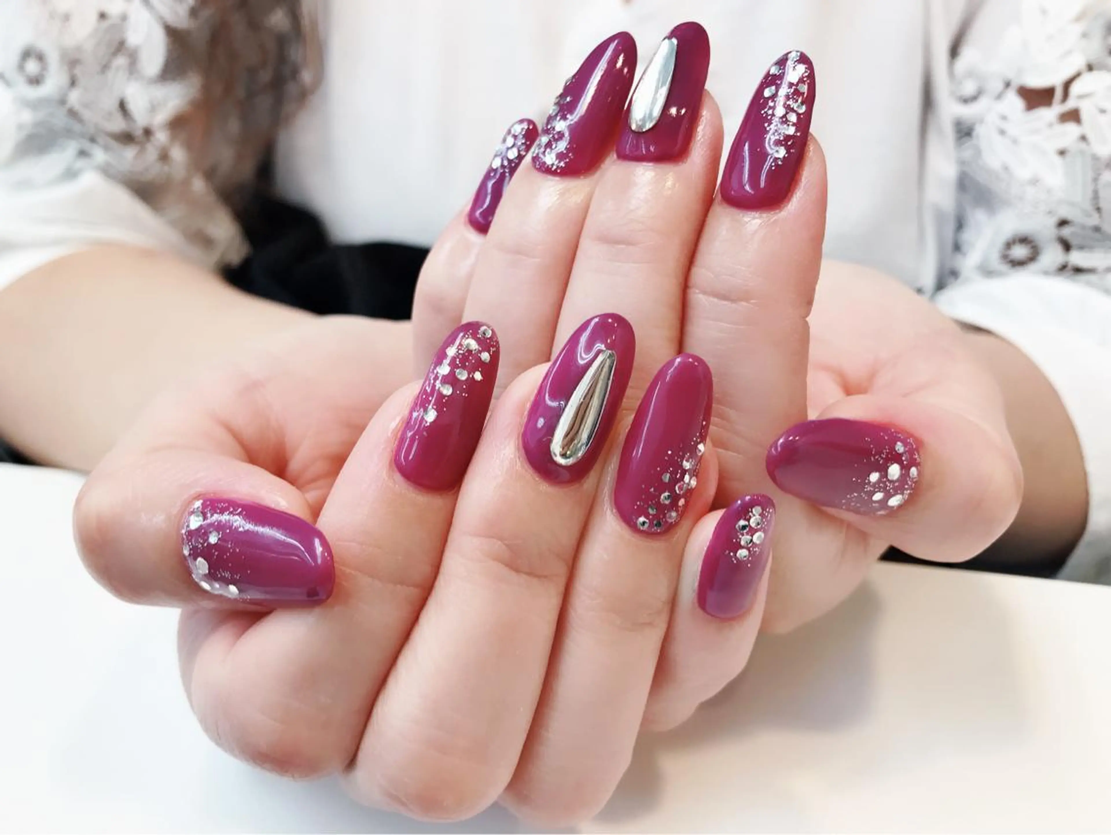 ネイル 持ち込み vimore ネイルサロンのネイルデザイン