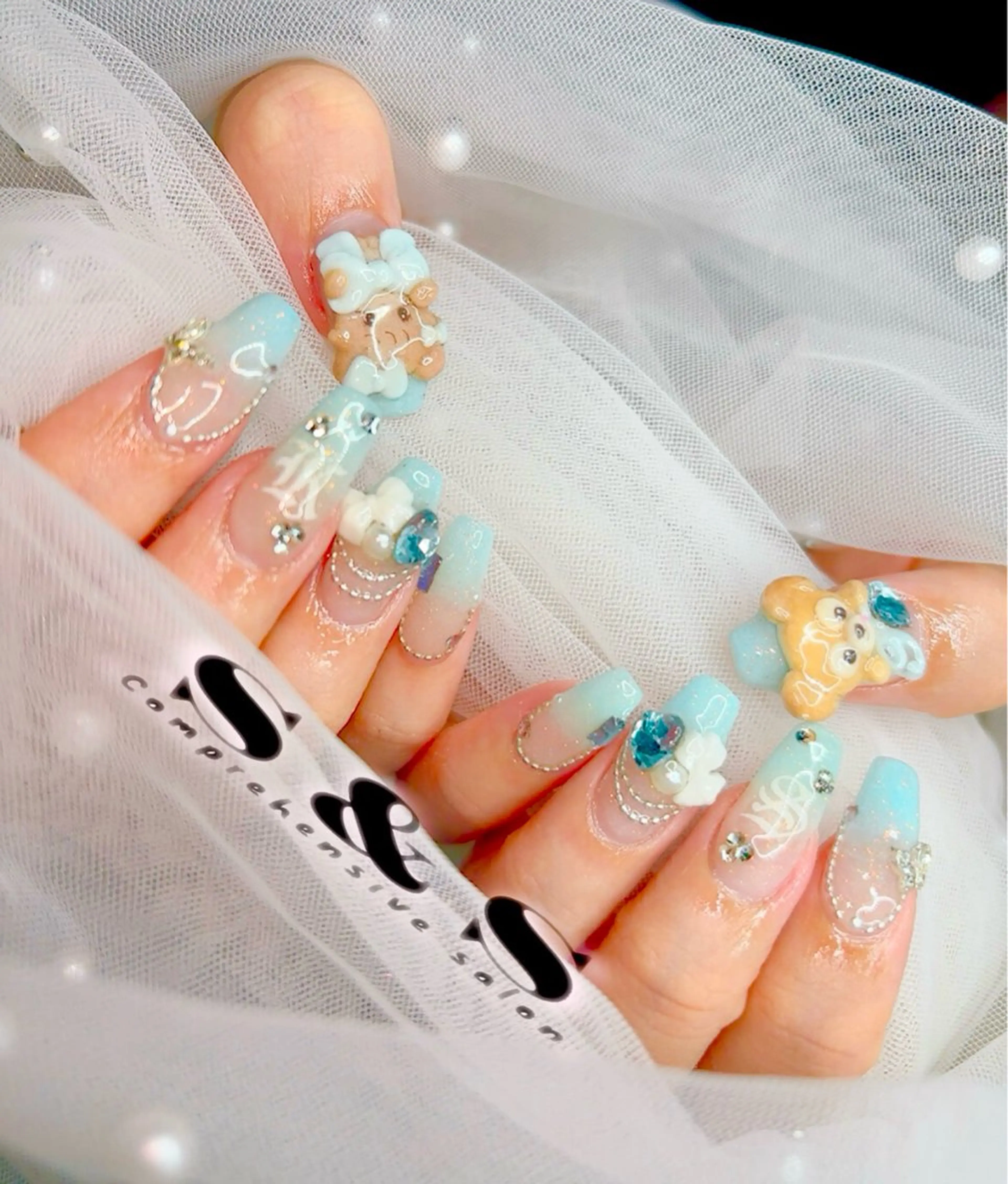 ネイル 長さ出し メンズネイル 持ち込み 夏ネイル ワンホンネイル S&S 村田小百合のネイルデザイン