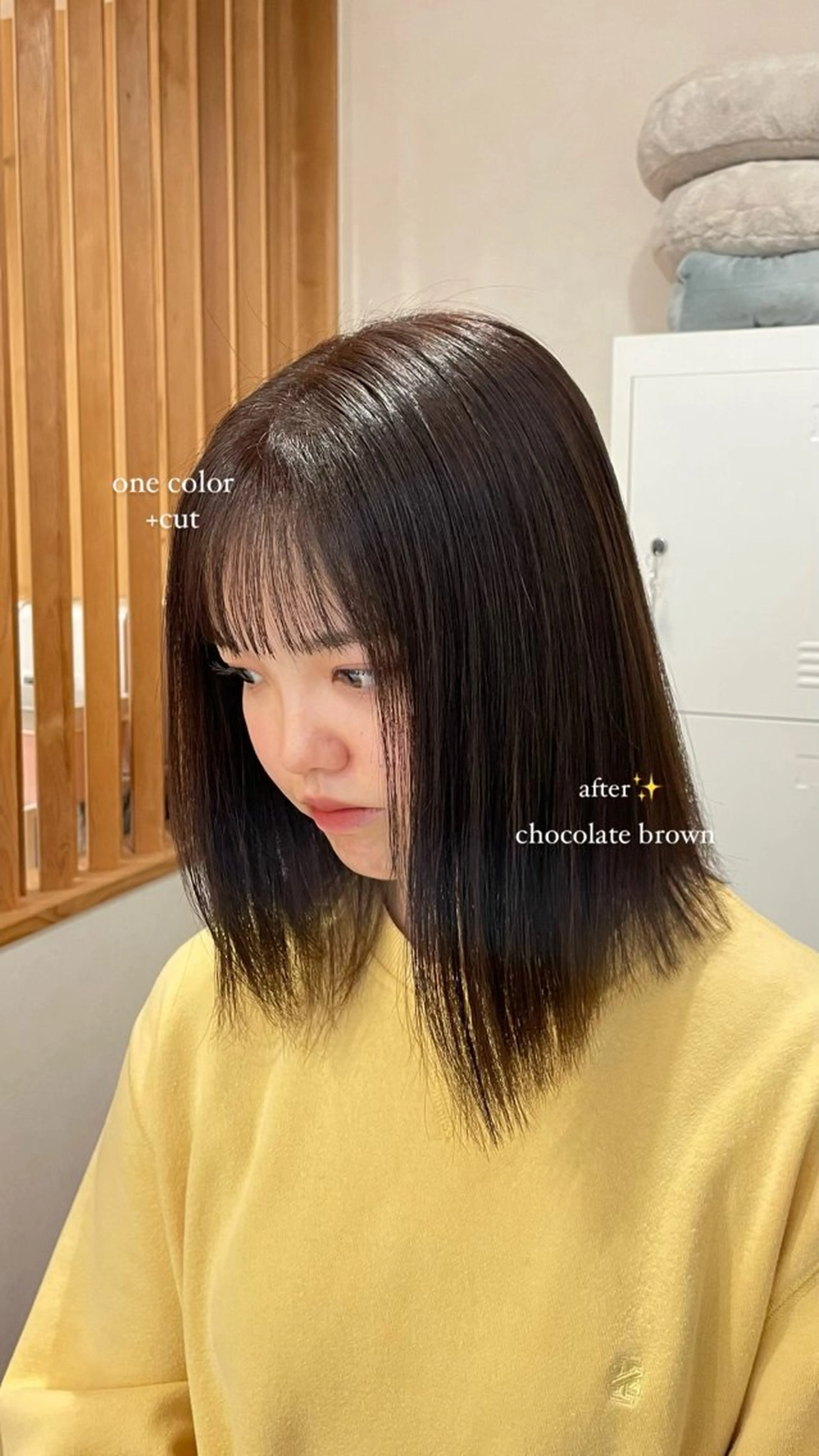 ミディアム ヘアカラー hair room nico所属・山口美容室/ nico/shionのヘアスタイル