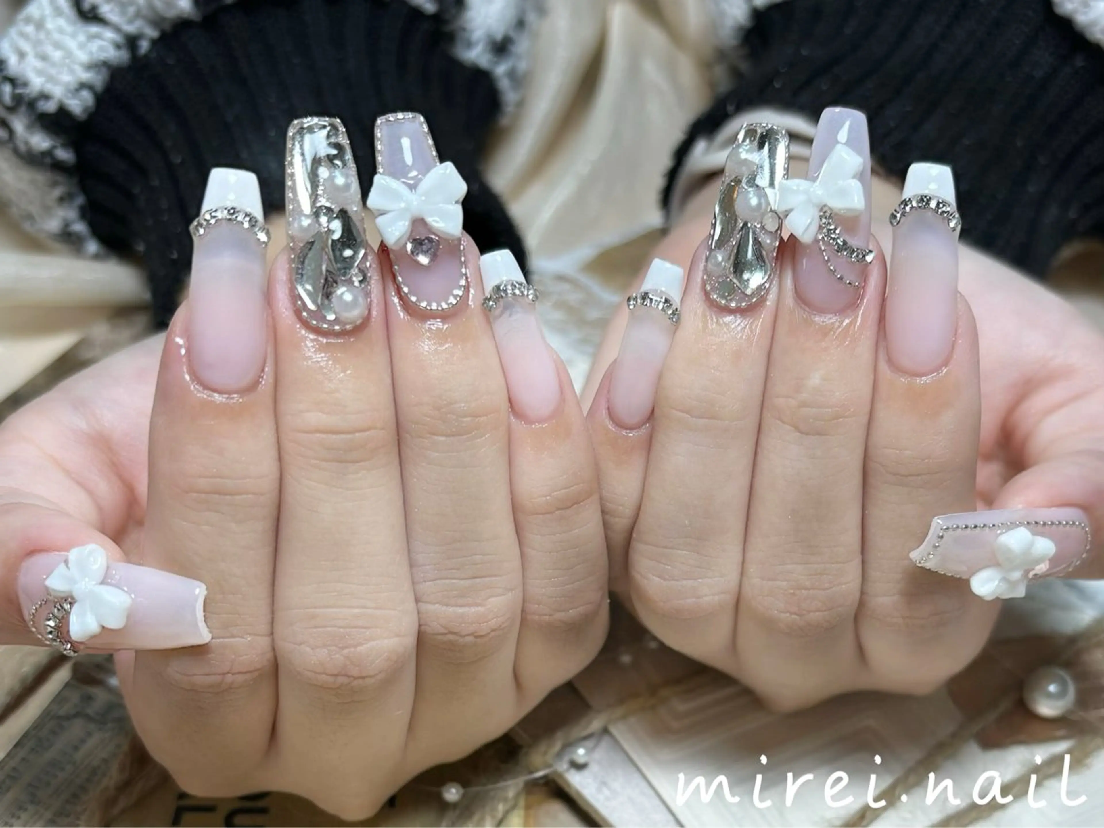 ネイル mirei‘nail所属・jade.vase ミレイのネイルデザイン