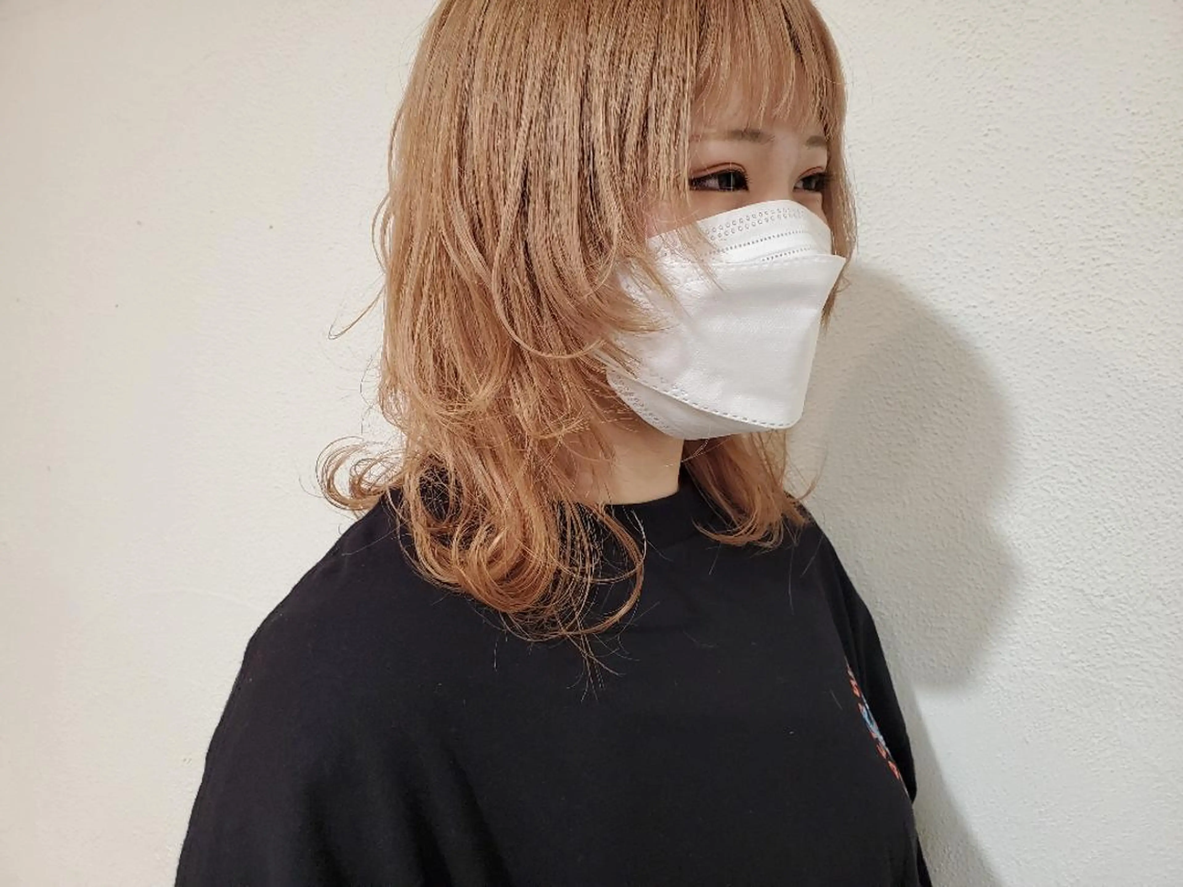 セミロング ウルフカット パ ルのヘアスタイル
