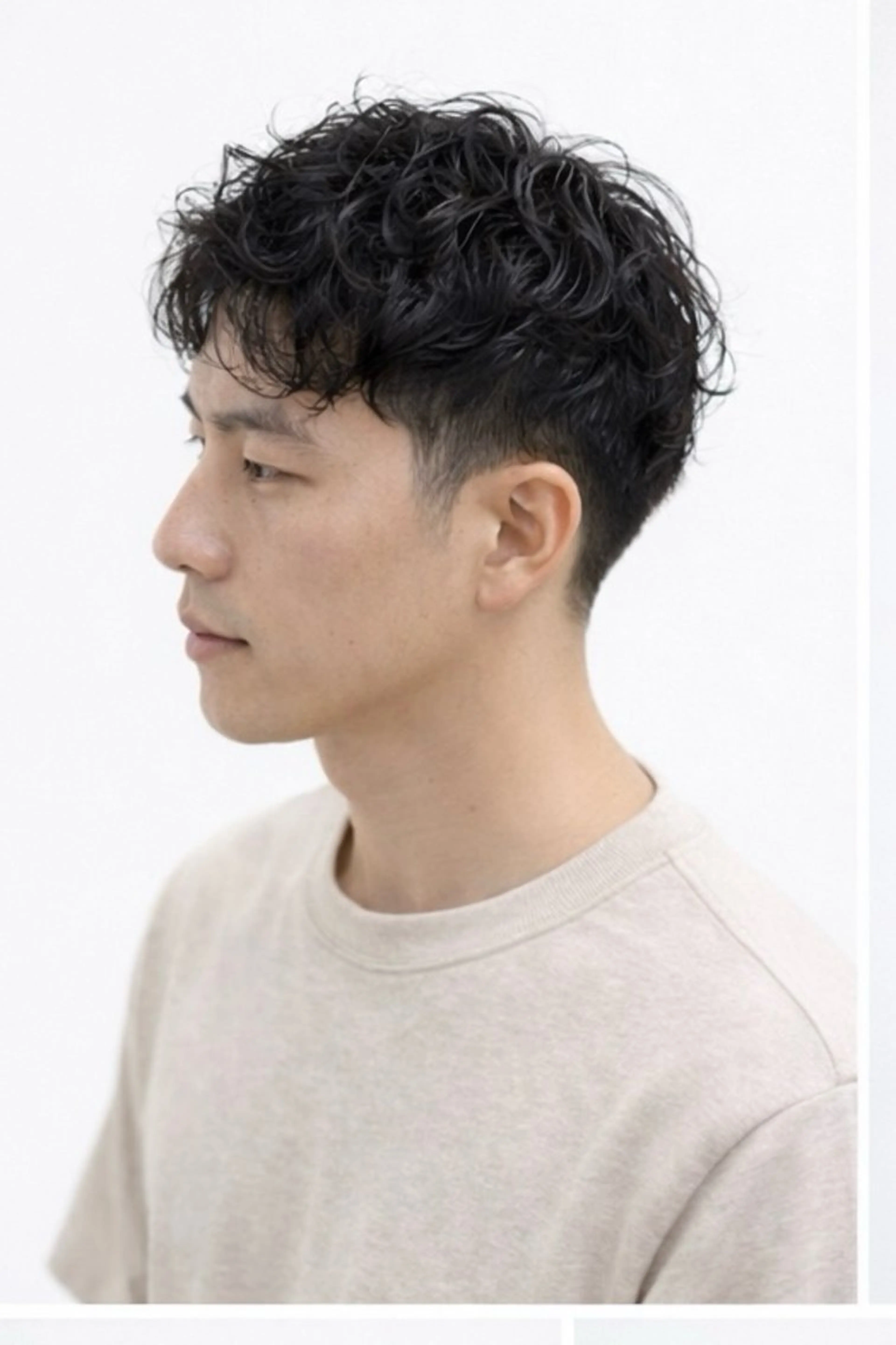 ショート パーマ メンズ カット パーマ 🔥men's特化 🔥三上 拓真のヘアスタイル