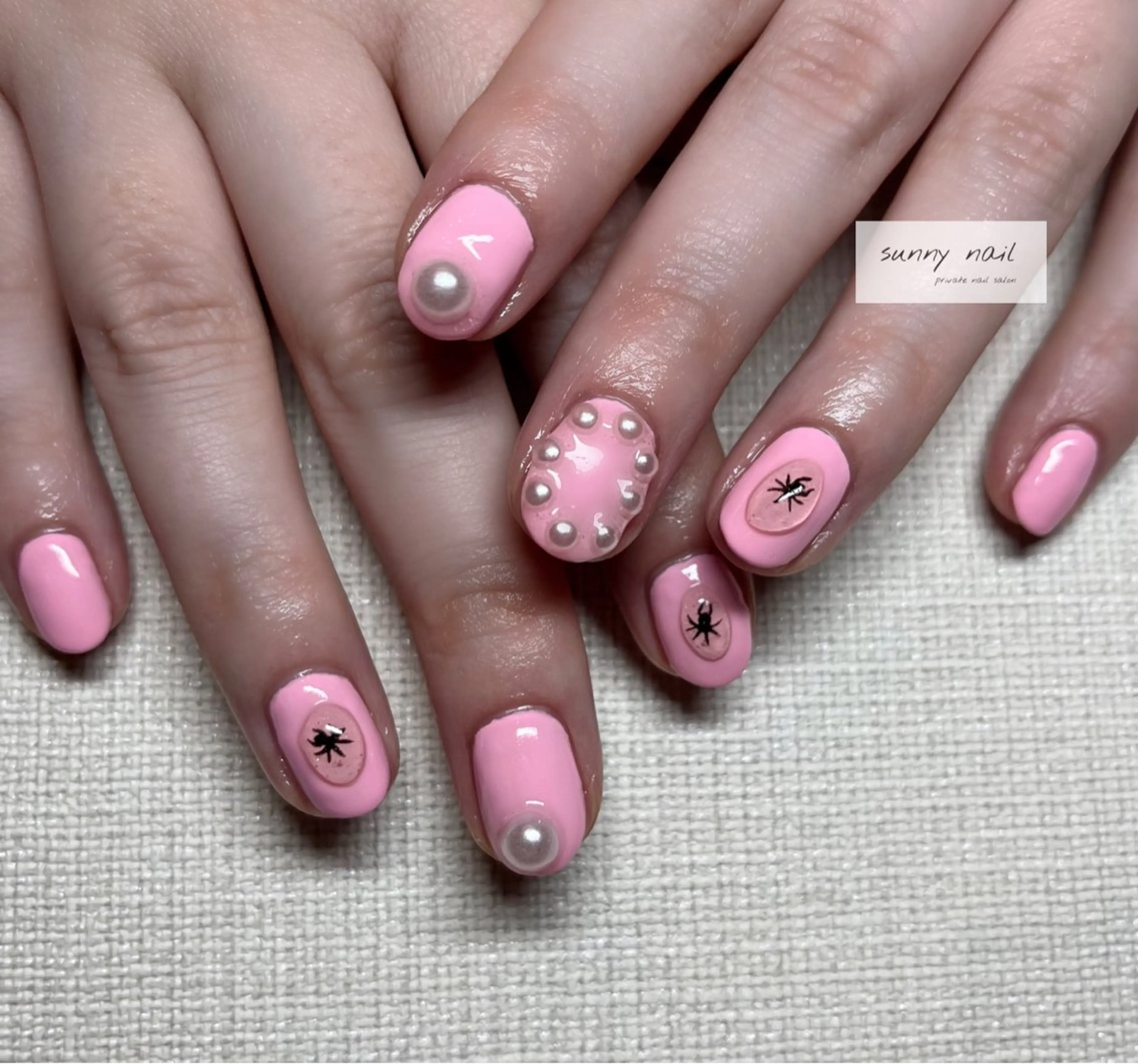 ネイル ピンク sunny nailのネイルデザイン