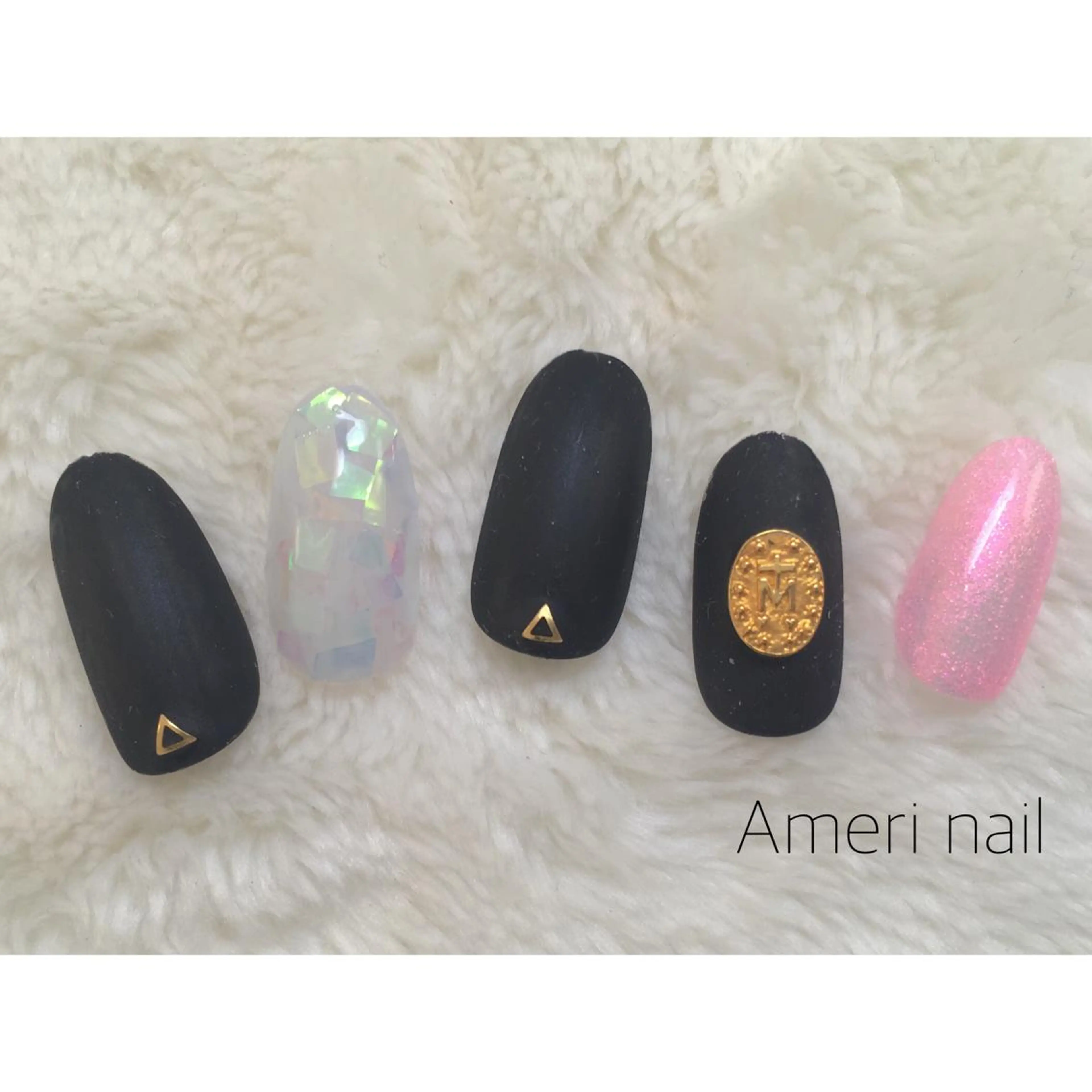 ネイル マットネイル Ameri nail /UKIのネイルデザイン