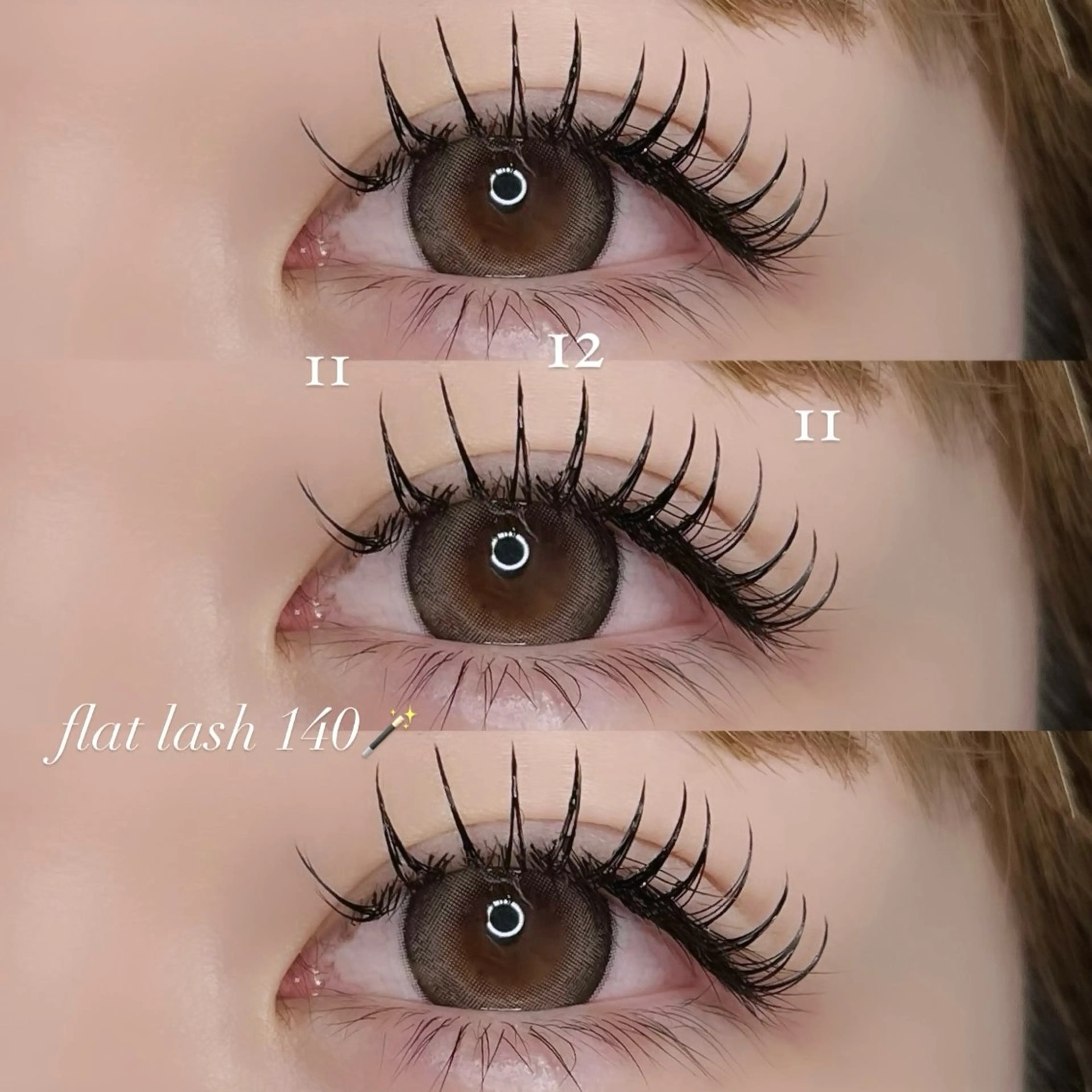 マツエク・マツパ fors 天王寺のマツエク・マツパデザイン