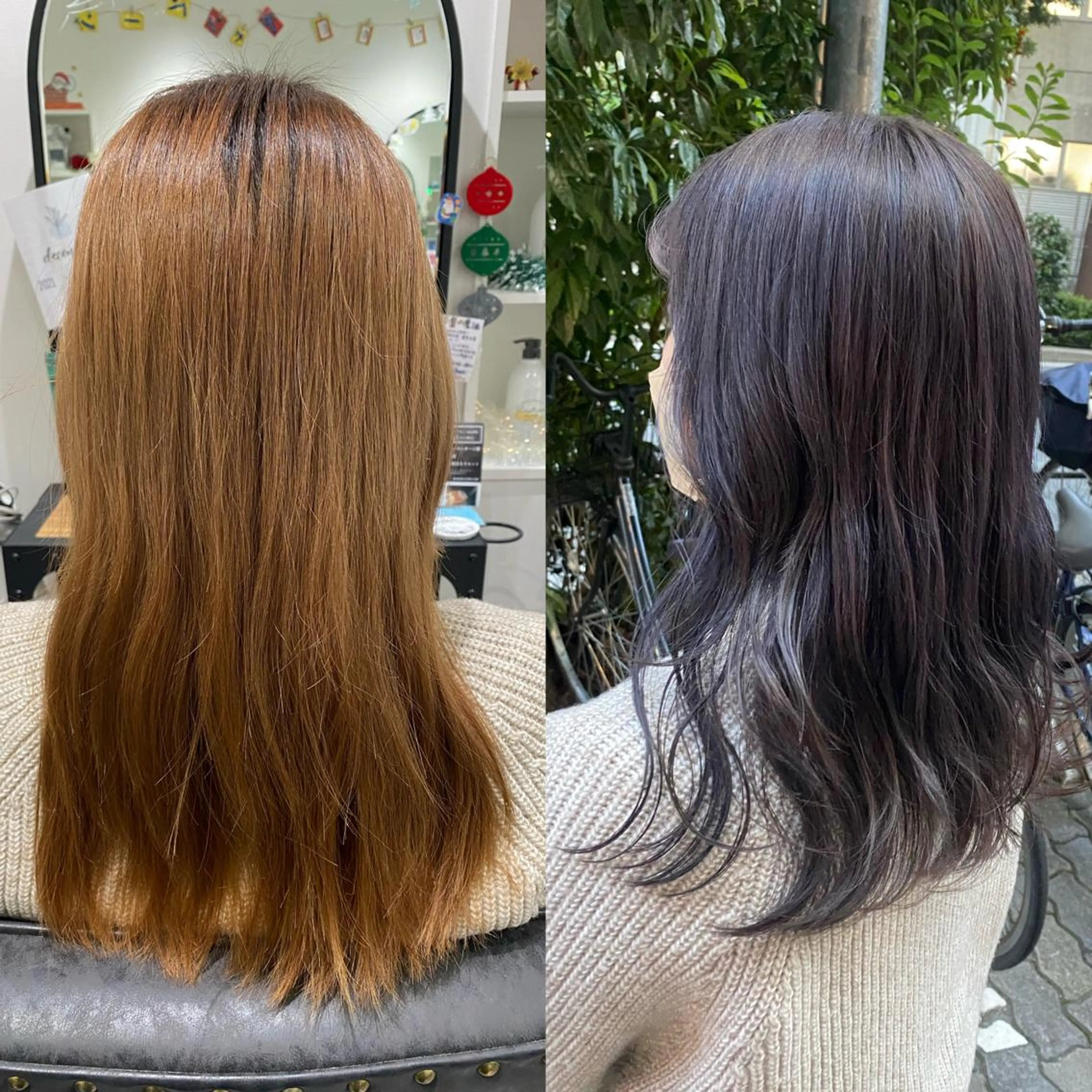 セミロング 大野 美紅のヘアスタイル