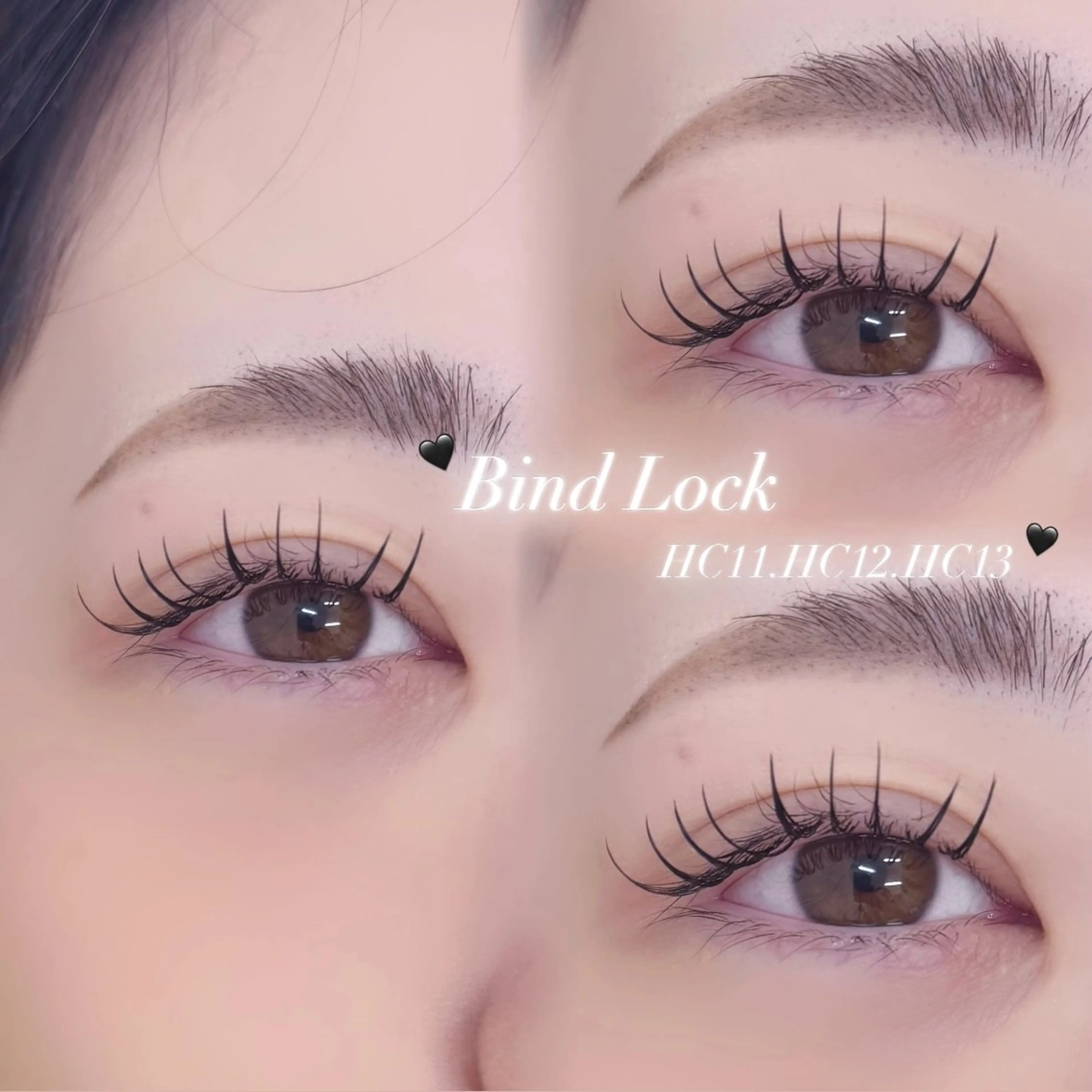 マツエク・マツパ バインドロック 🩶KIREIE SAKURA🩶のマツエク・マツパデザイン