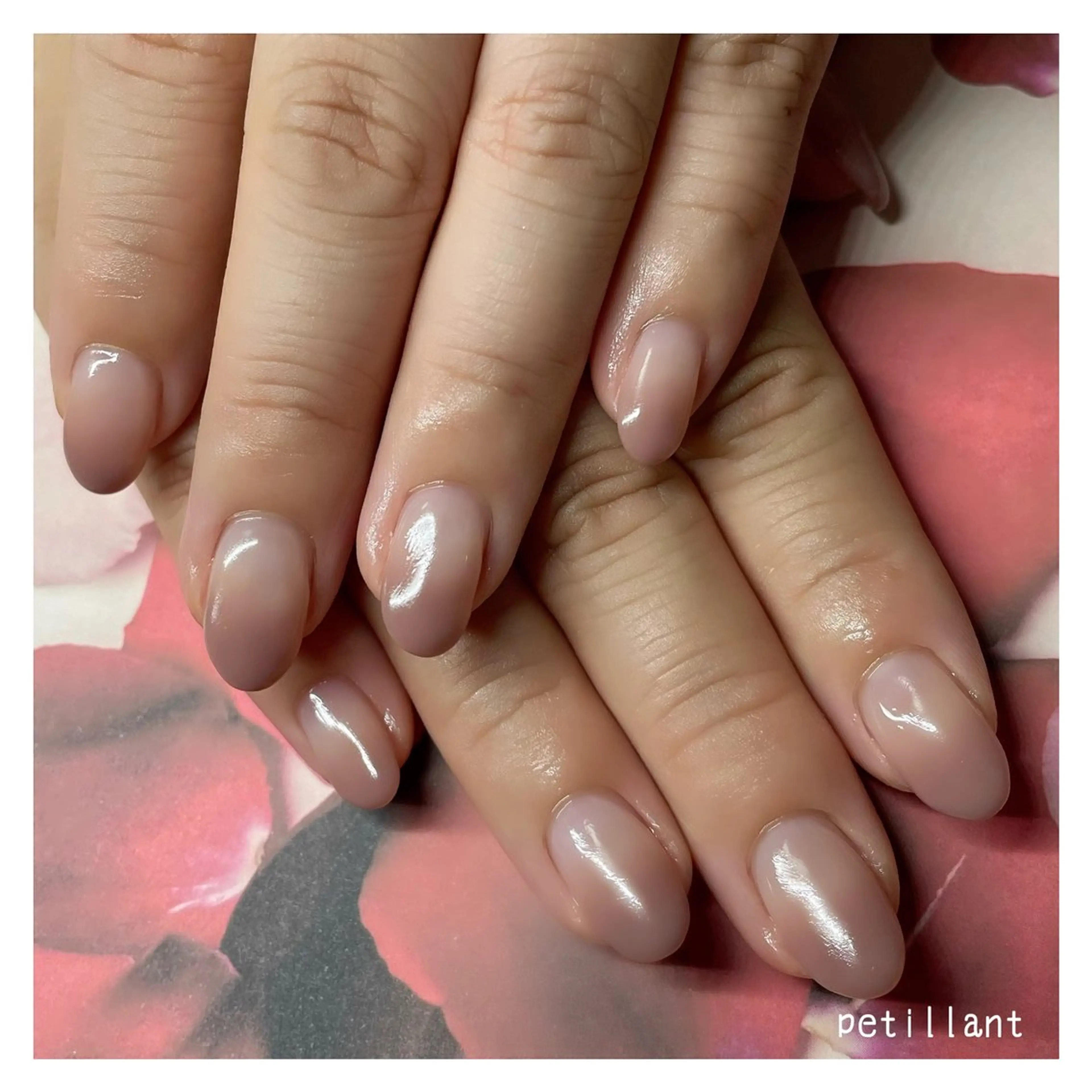 ネイル グラデーション シンプルネイル petillant所属・nail salon petillantのネイルデザイン