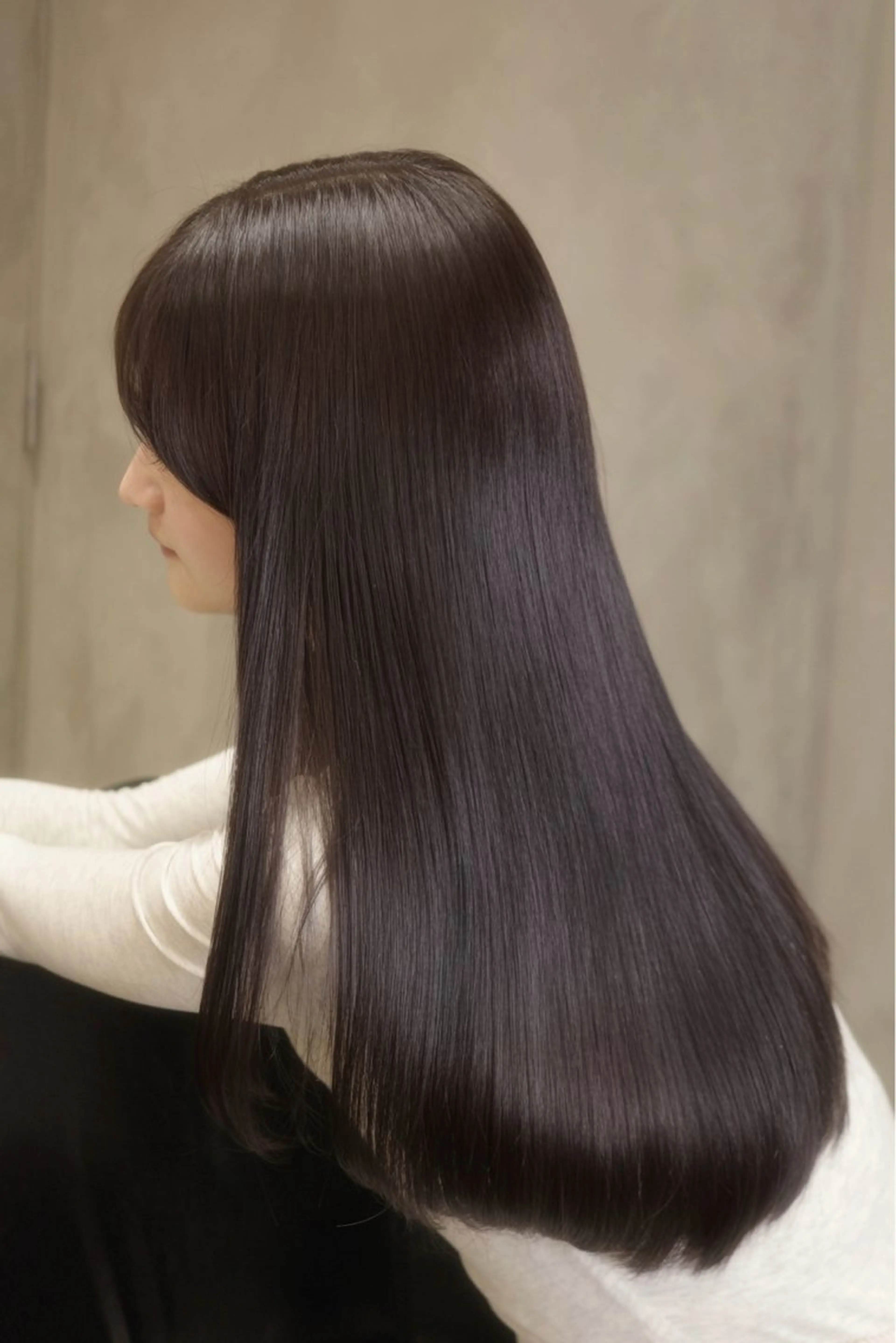 ロング 髪質改善 レイヤーカット 似合わせカット トリートメント 髪質改善｜酒井 ｜青山のヘアスタイル