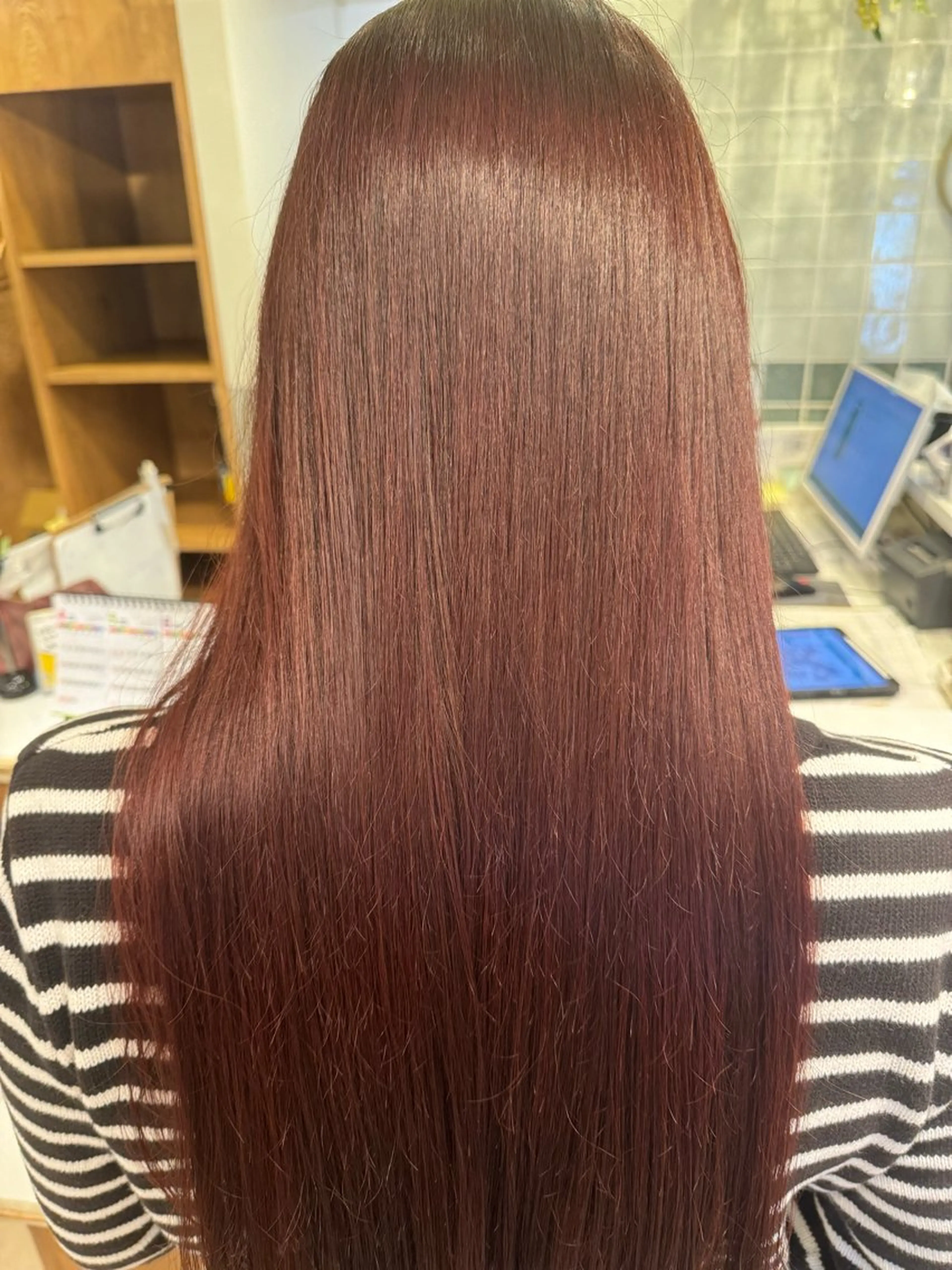 ロング ヘアカラー トリートメント 🦋ふくい あやの🦋のヘアスタイル