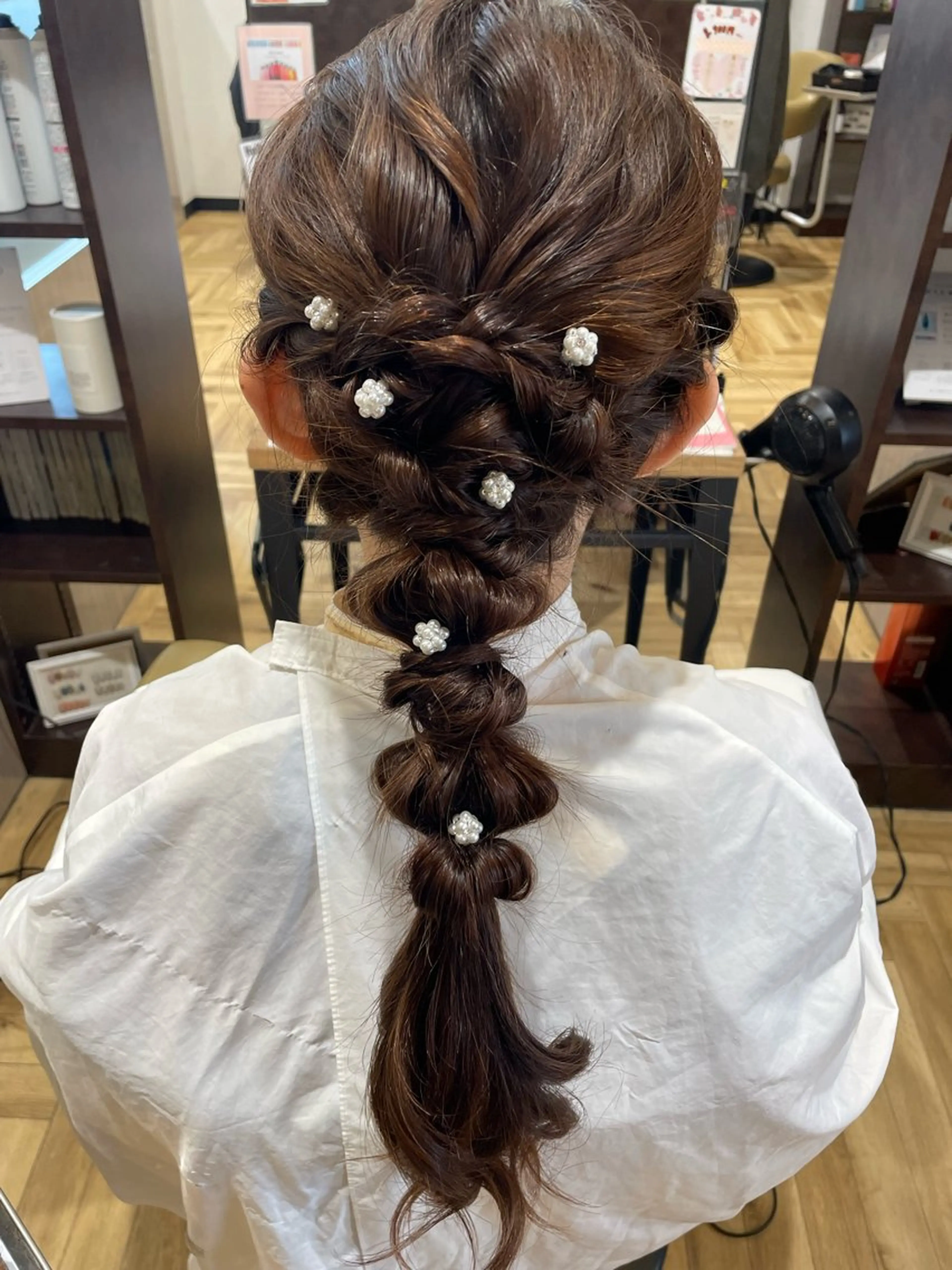 ヘアアレンジ 岡村 真子のヘアスタイル