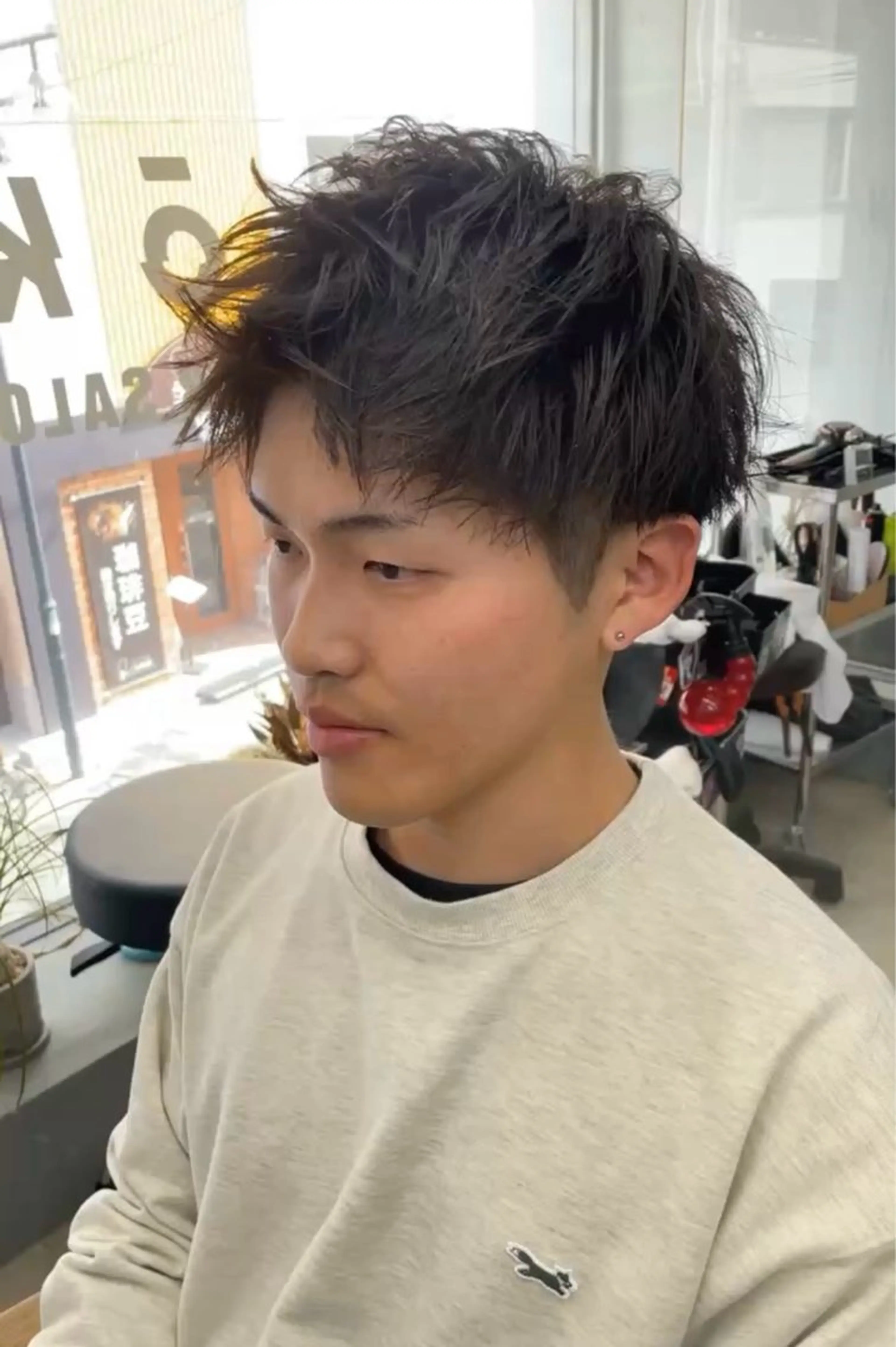 ショート メンズ メンズ専門サロン wokeのヘアスタイル