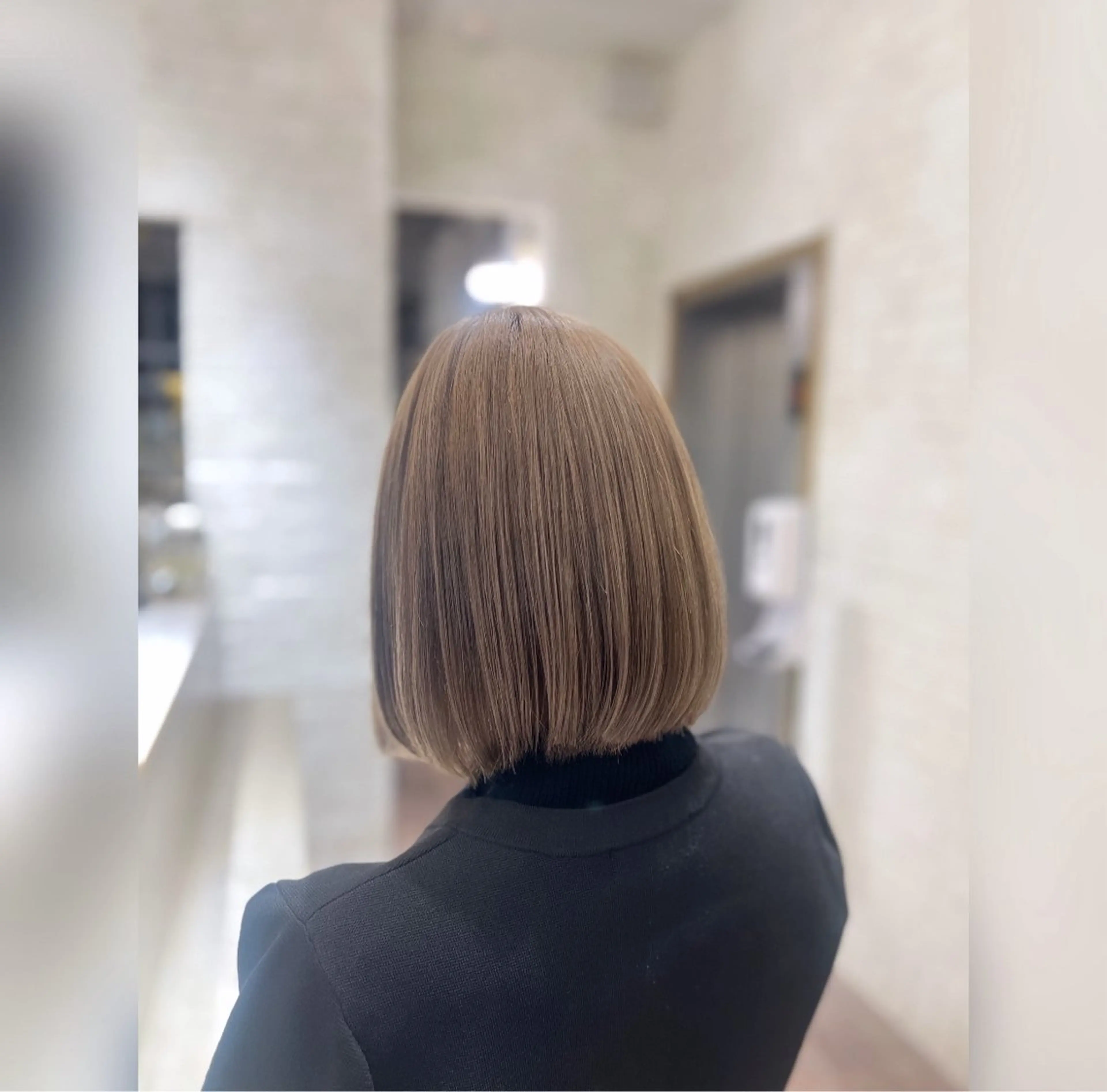 ミディアム カラー 高橋 奏のヘアスタイル