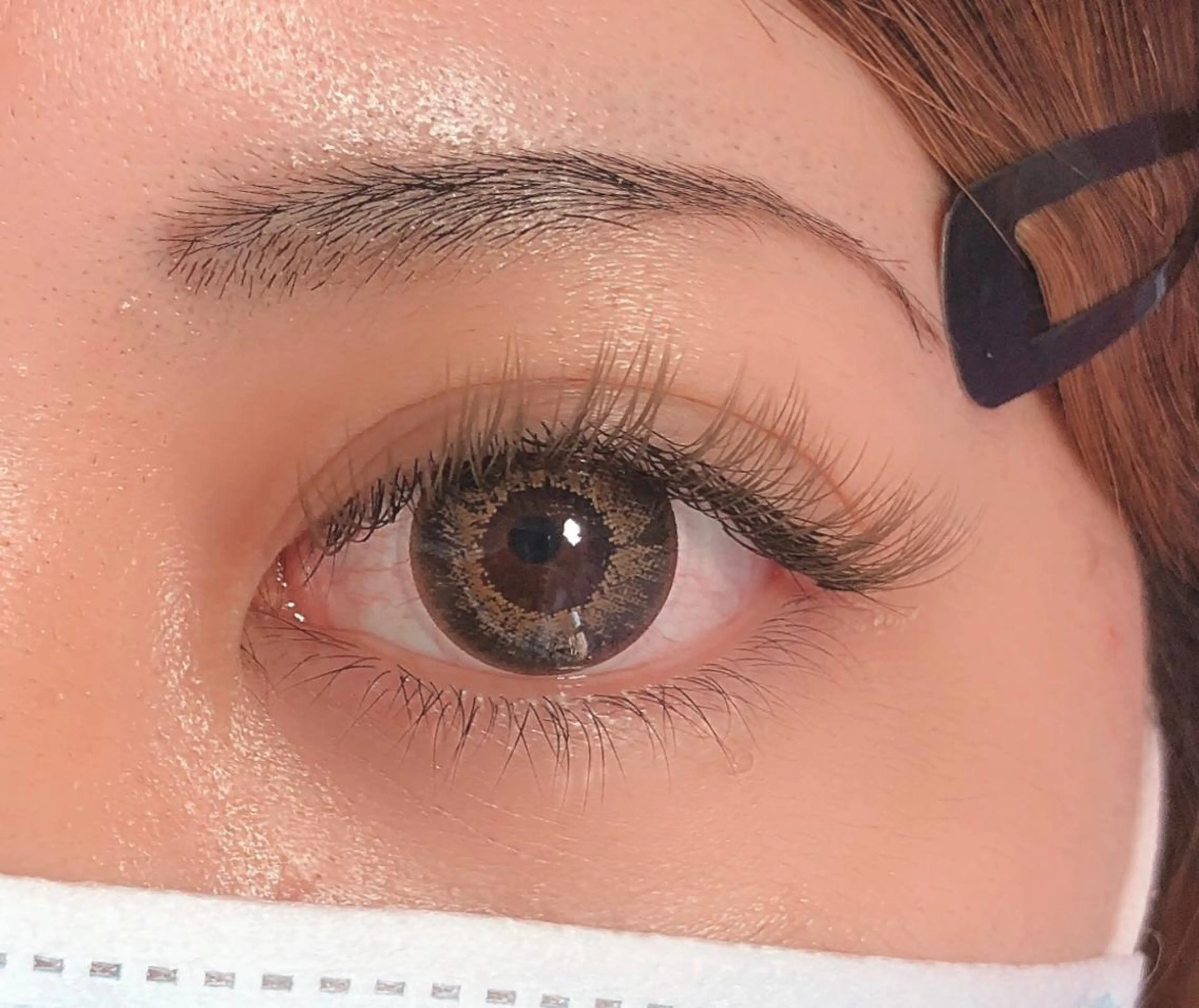 マツエク・マツパ 付け放題 フラットラッシュ Hug me eyelashのマツエク・マツパデザイン