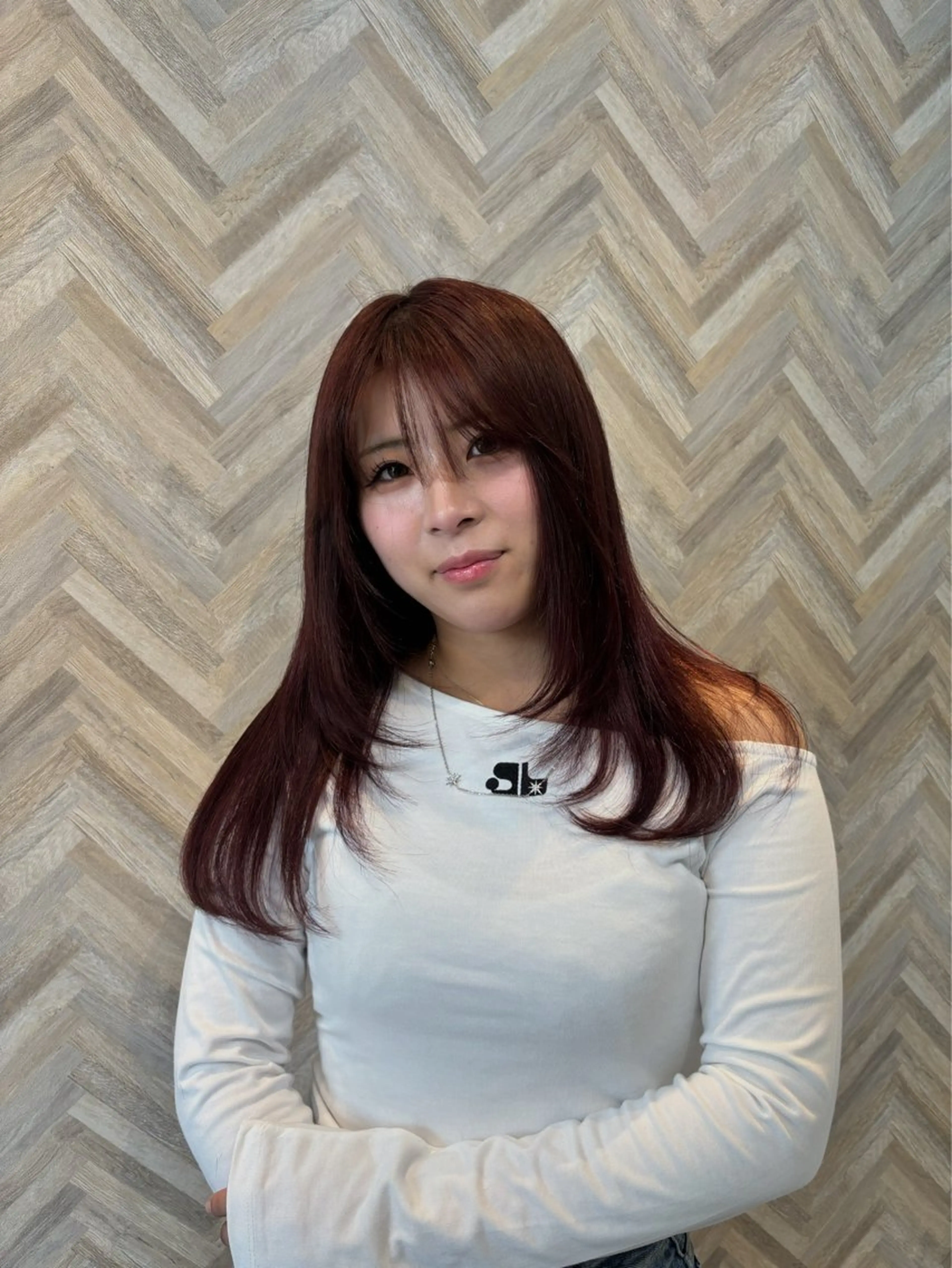 ロング カット ヘアカラー 【STORY】 NANAMI🍓のヘアスタイル